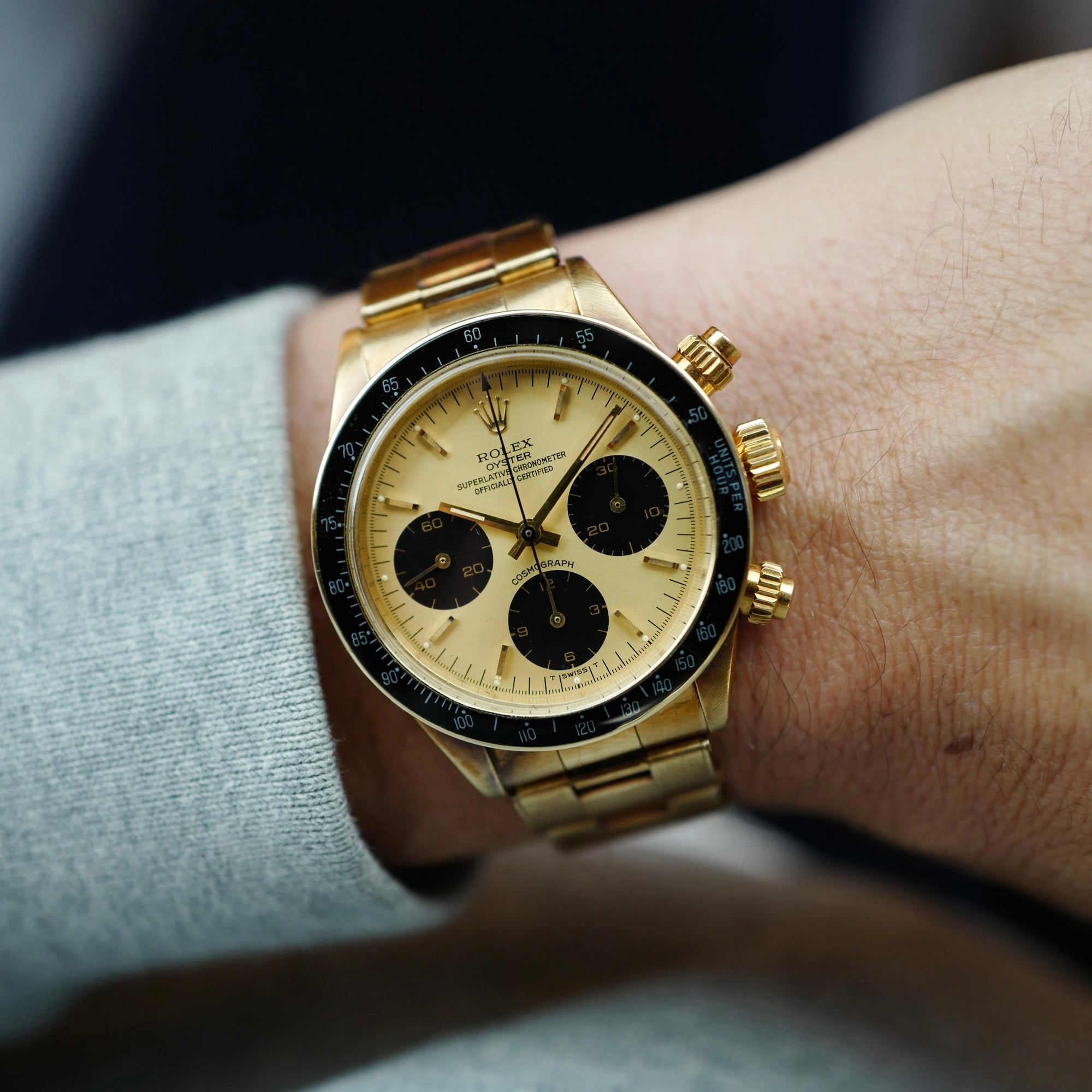 Rolex Yellow Gold Daytona Watch Ref. 6263
