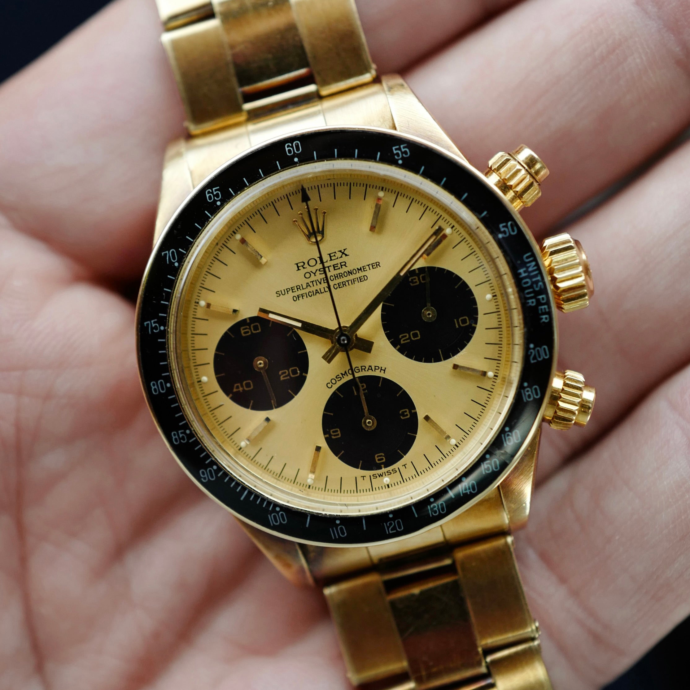 Rolex Daytona 6263 14k YG