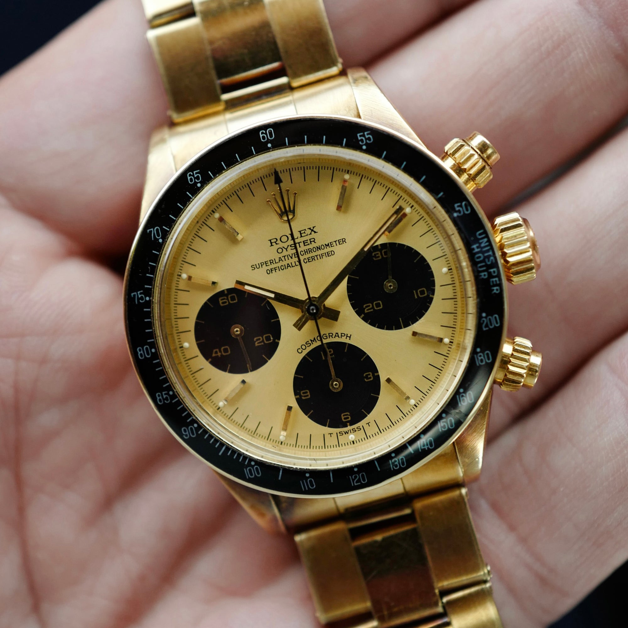 Rolex Yellow Gold Daytona Watch Ref. 6263
