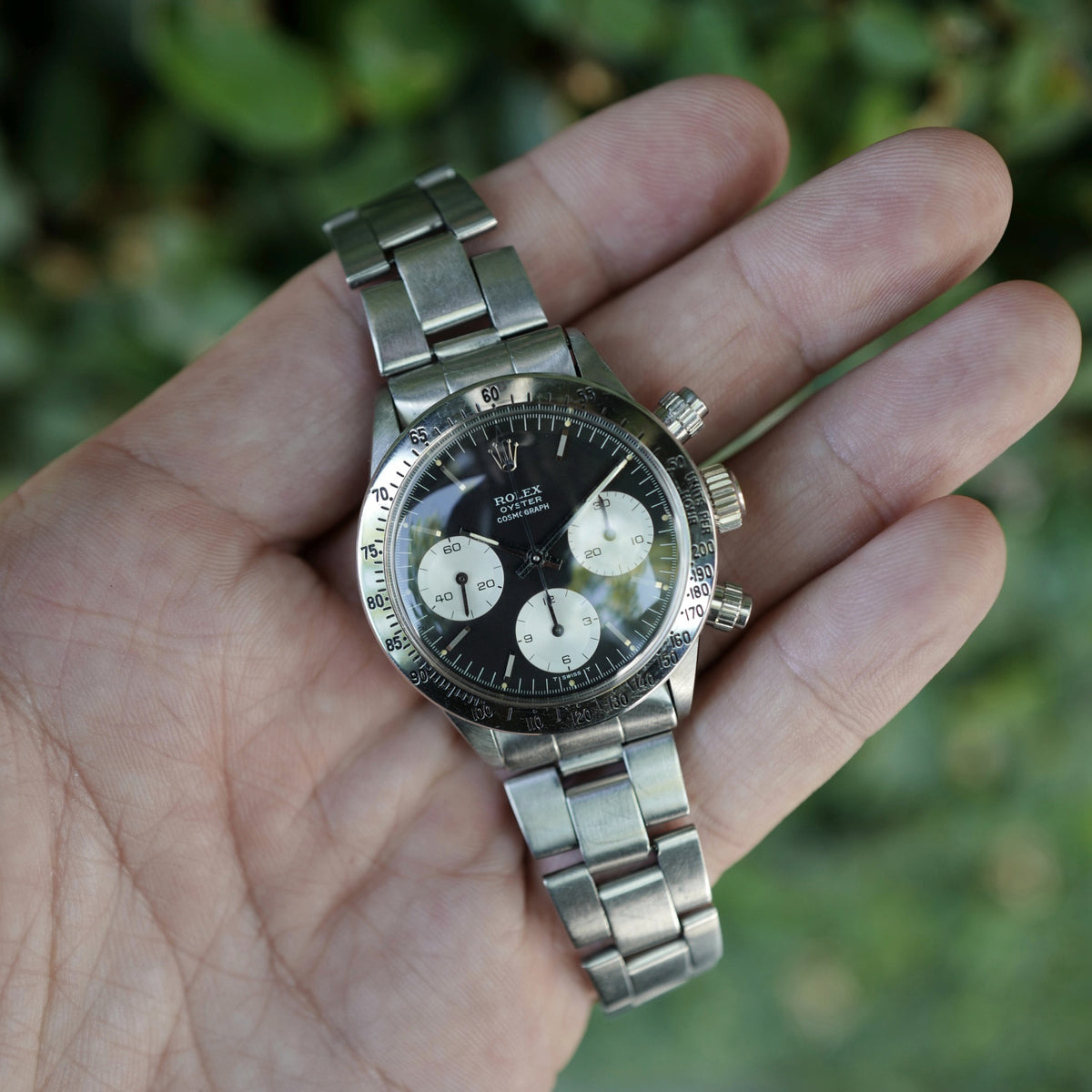 Rolex Steel Oyster Cosmograph Daytona Ref. 6265 with Black Dial