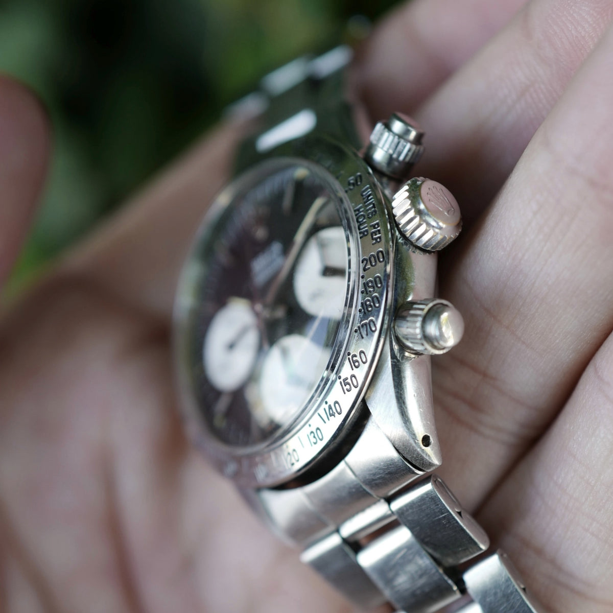 Rolex Steel Oyster Cosmograph Daytona Ref. 6265 with Black Dial