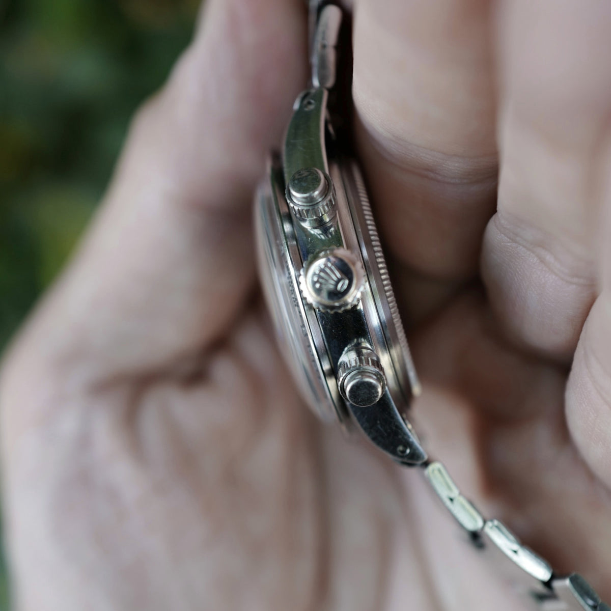 Rolex Steel Oyster Cosmograph Daytona Ref. 6265 with Black Dial