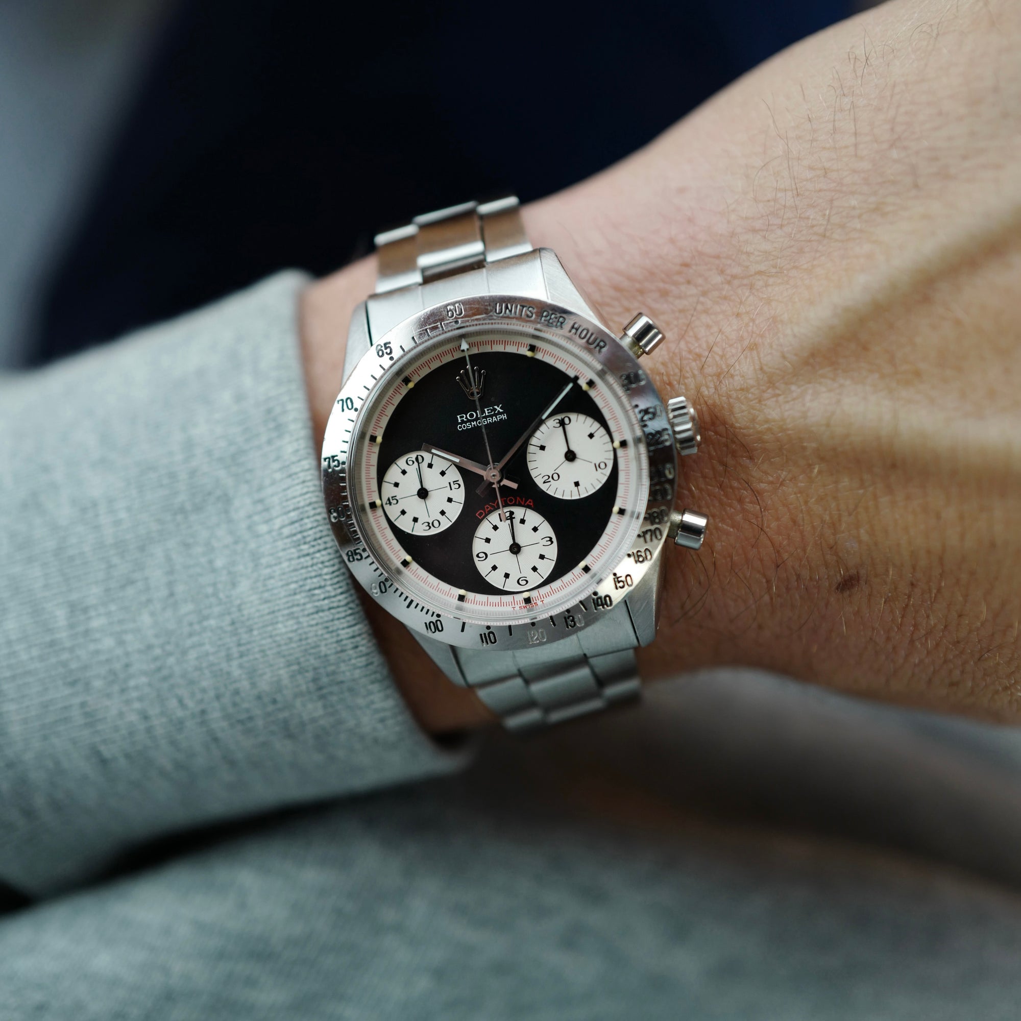 Rolex Steel Paul Newman Daytona Ref. 6239 with Black Dial