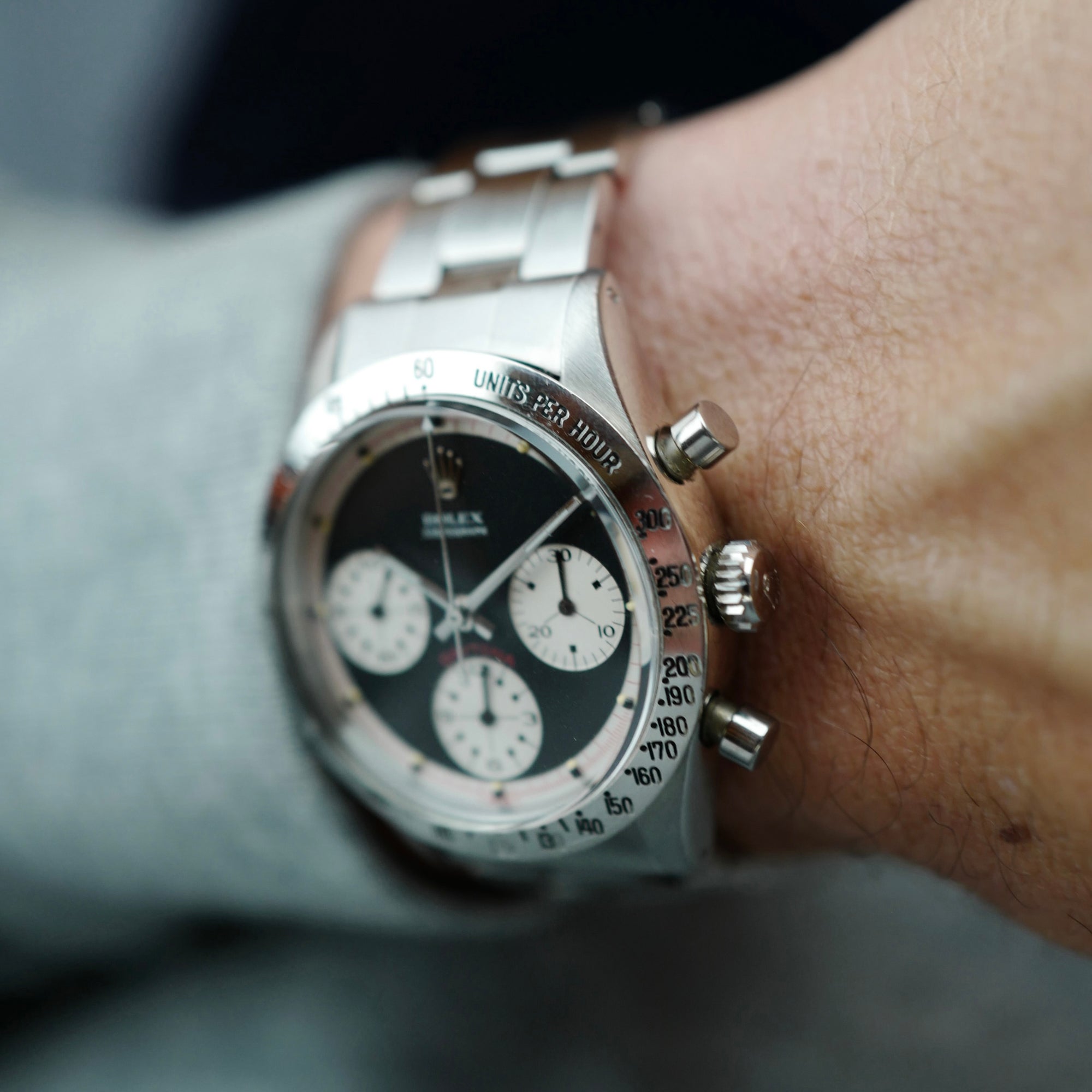 Rolex Steel Paul Newman Daytona Ref. 6239 with Black Dial