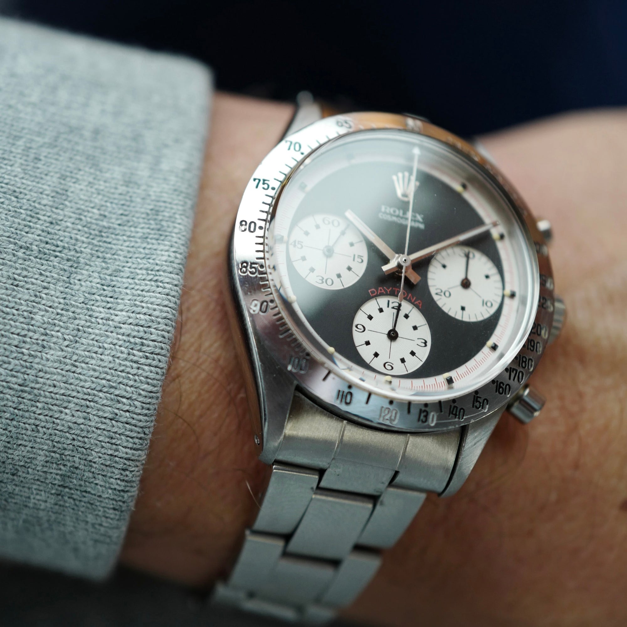 Rolex Steel Paul Newman Daytona Ref. 6239 with Black Dial