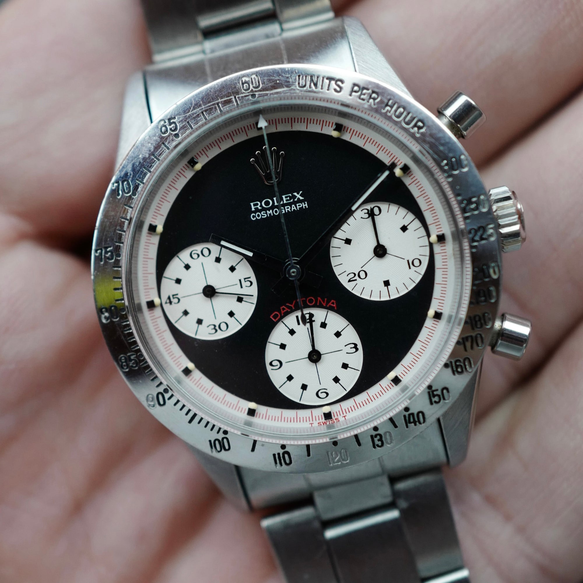 Rolex Steel Paul Newman Daytona Ref. 6239 with Black Dial