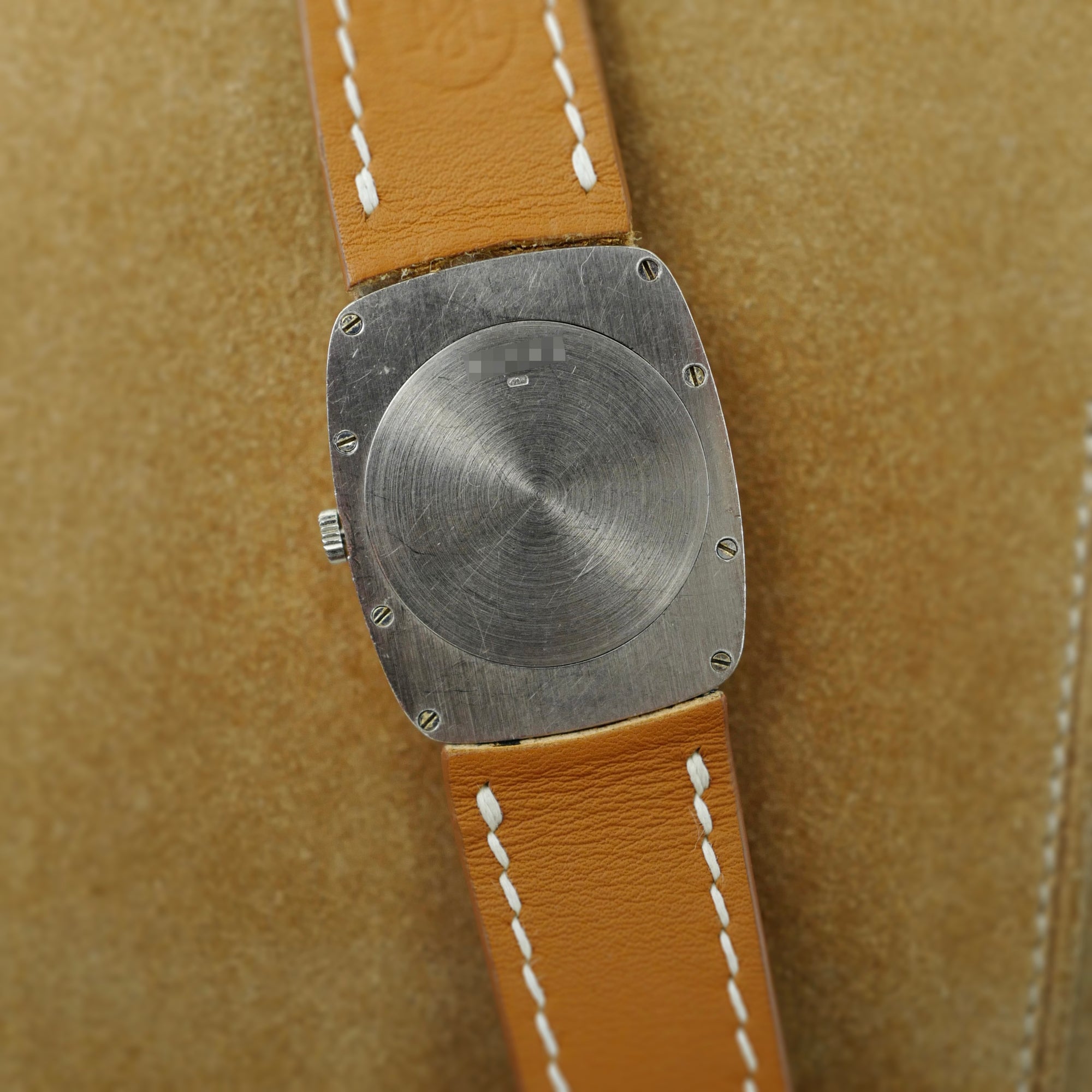 Audemars Piguet White Gold Rectangular Watch with Lapis Watch (New Arrival)