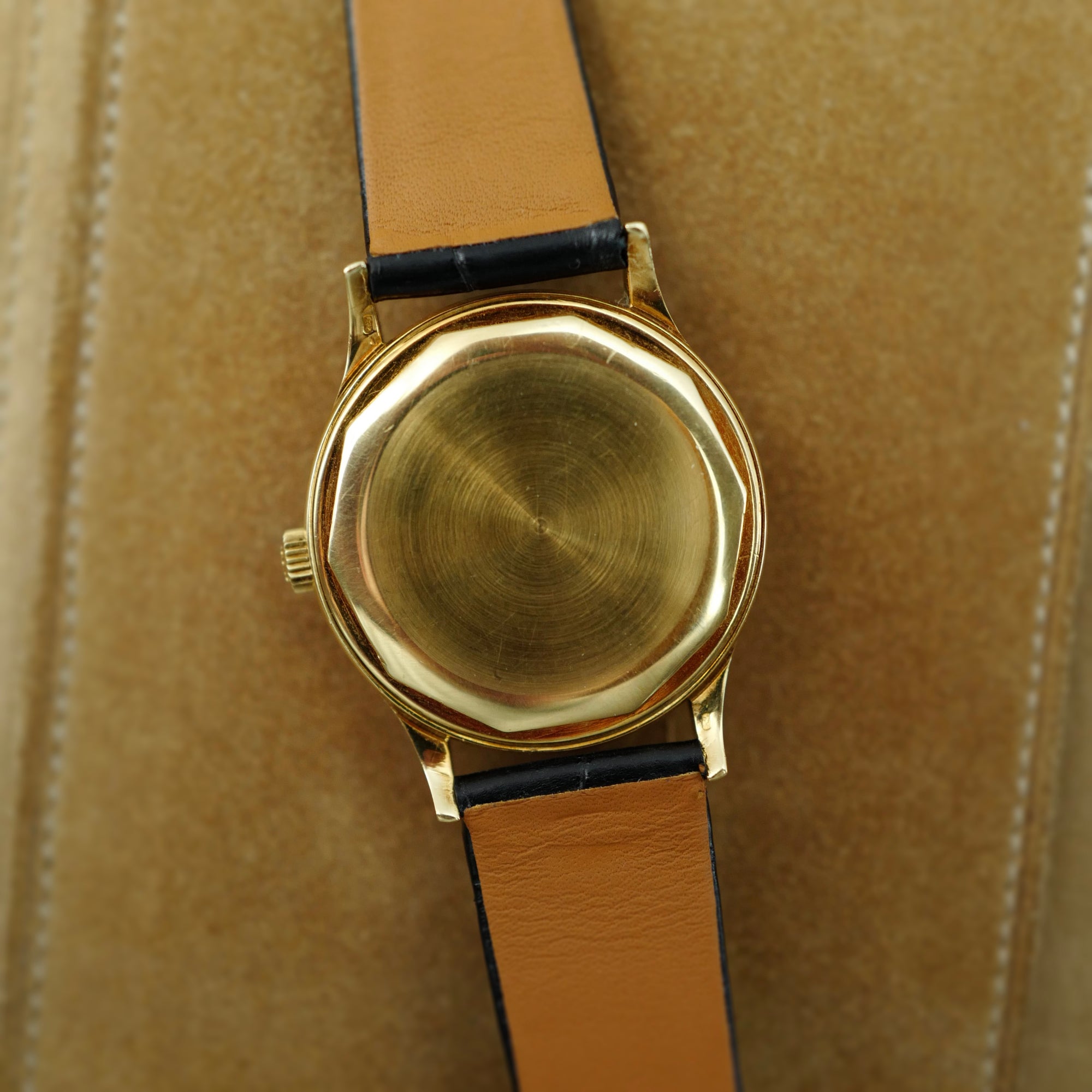 Patek Philippe Yellow Gold Black Dial Calatrava Watch Ref. 3514
