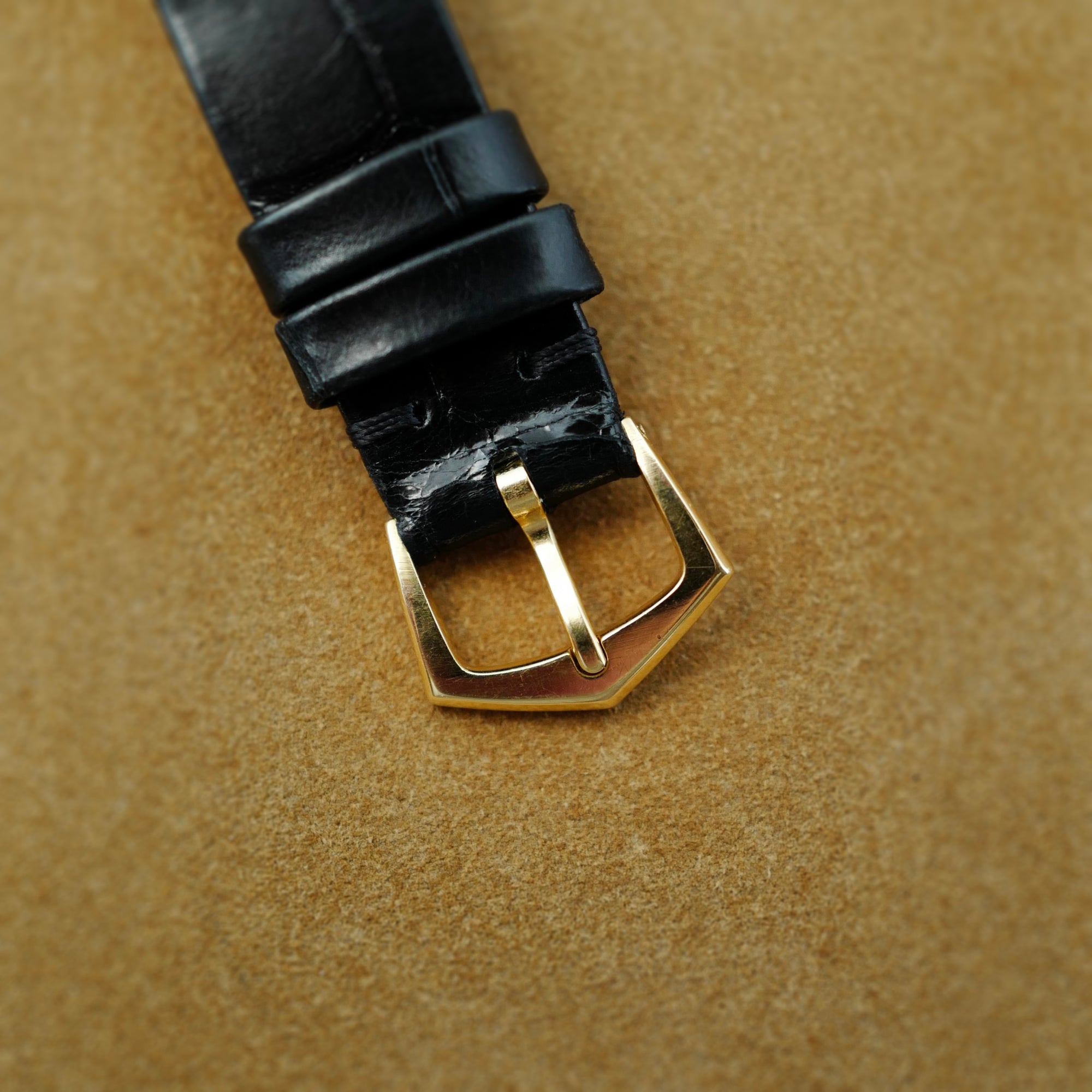 Patek Philippe Yellow Gold Black Dial Calatrava Watch Ref. 3514