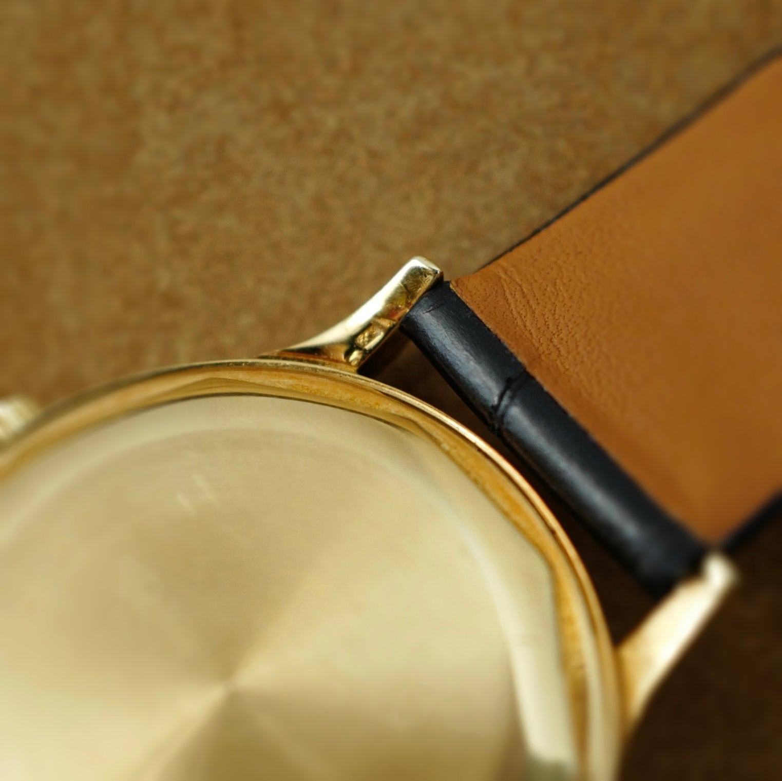 Patek Philippe Yellow Gold Black Dial Calatrava Watch Ref. 3514