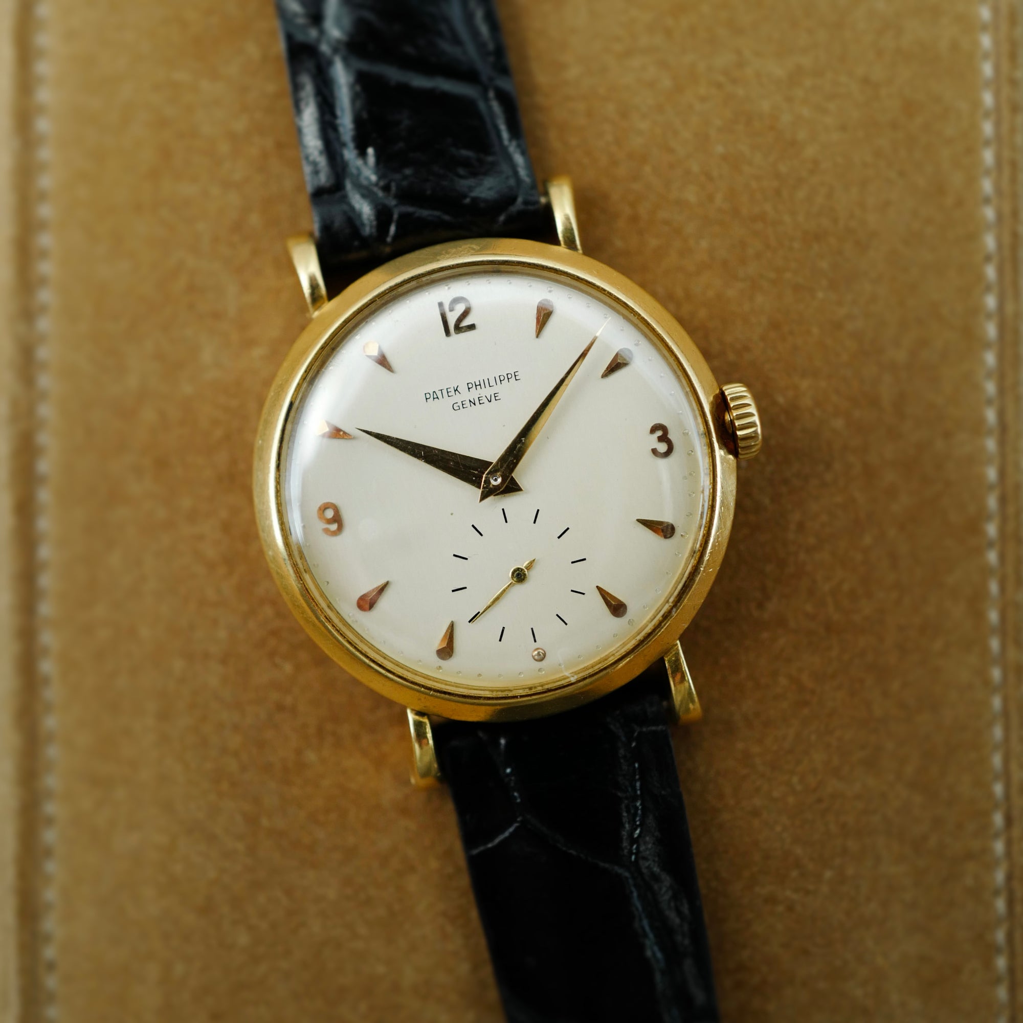 Patek Philippe Yellow Gold Oversized Calatrava Ref. 2458