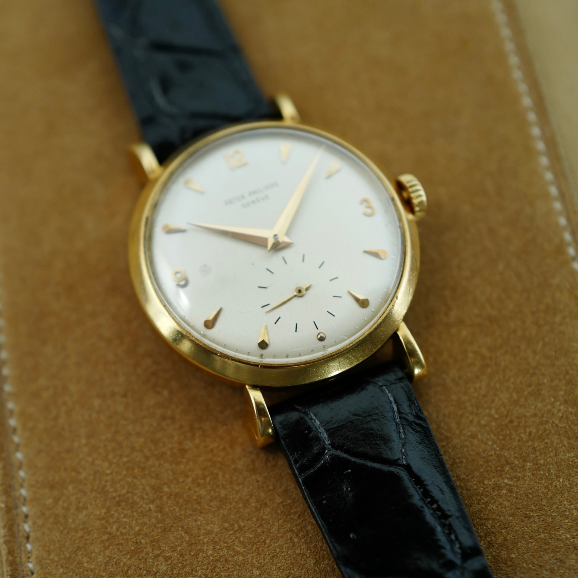 Patek Philippe Yellow Gold Oversized Calatrava Ref. 2458