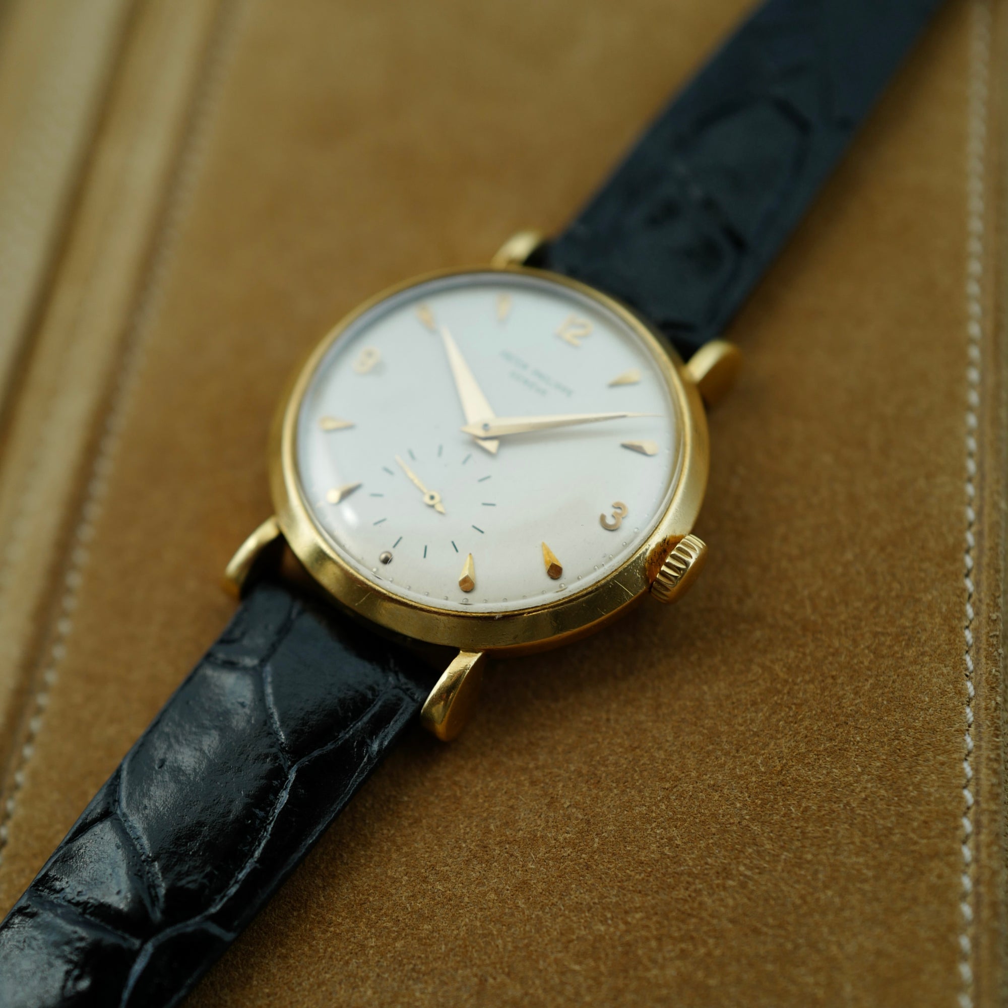 Patek Philippe Yellow Gold Oversized Calatrava Ref. 2458