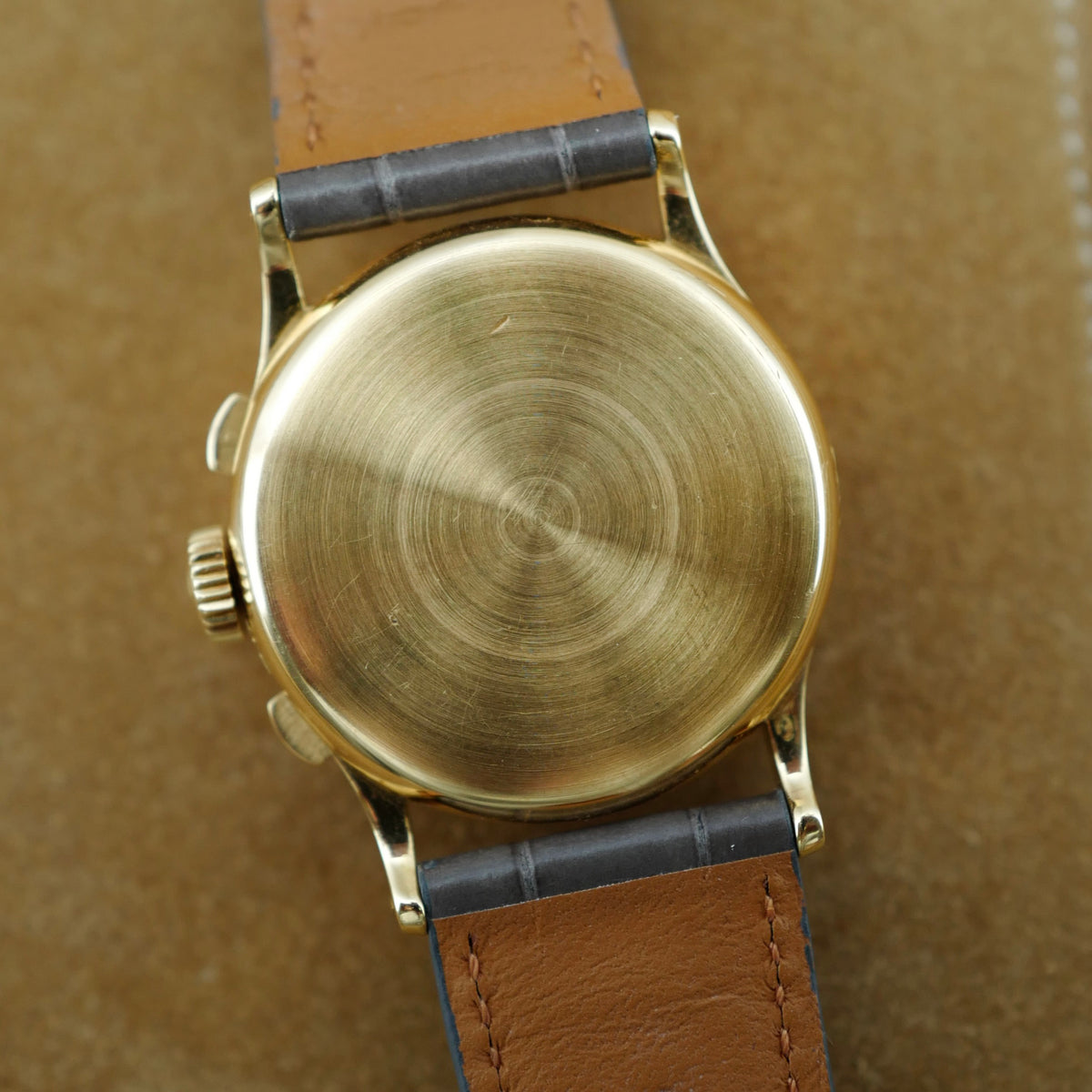 Patek Philippe Yellow Gold Chronograph Ref. 130 with Tropical Sector Dial