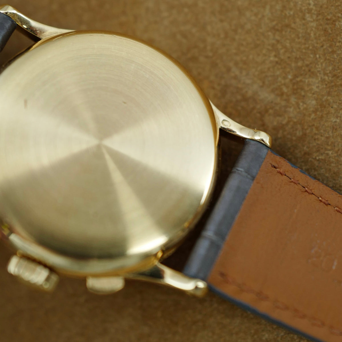 Patek Philippe Yellow Gold Chronograph Ref. 130 with Tropical Sector Dial