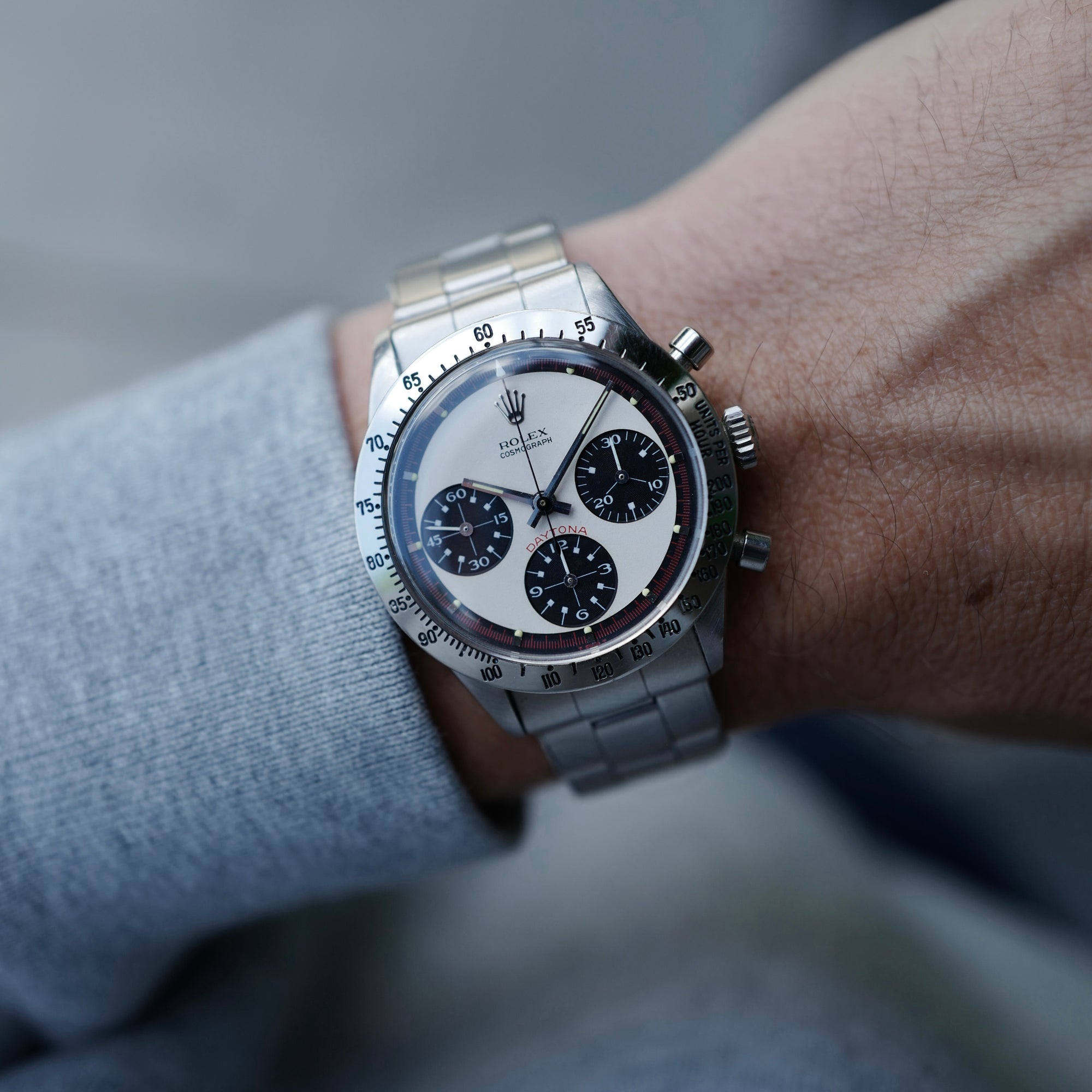 Rolex Steel Paul Newman Daytona Ref. 6239 with Top Condition Cream Dial