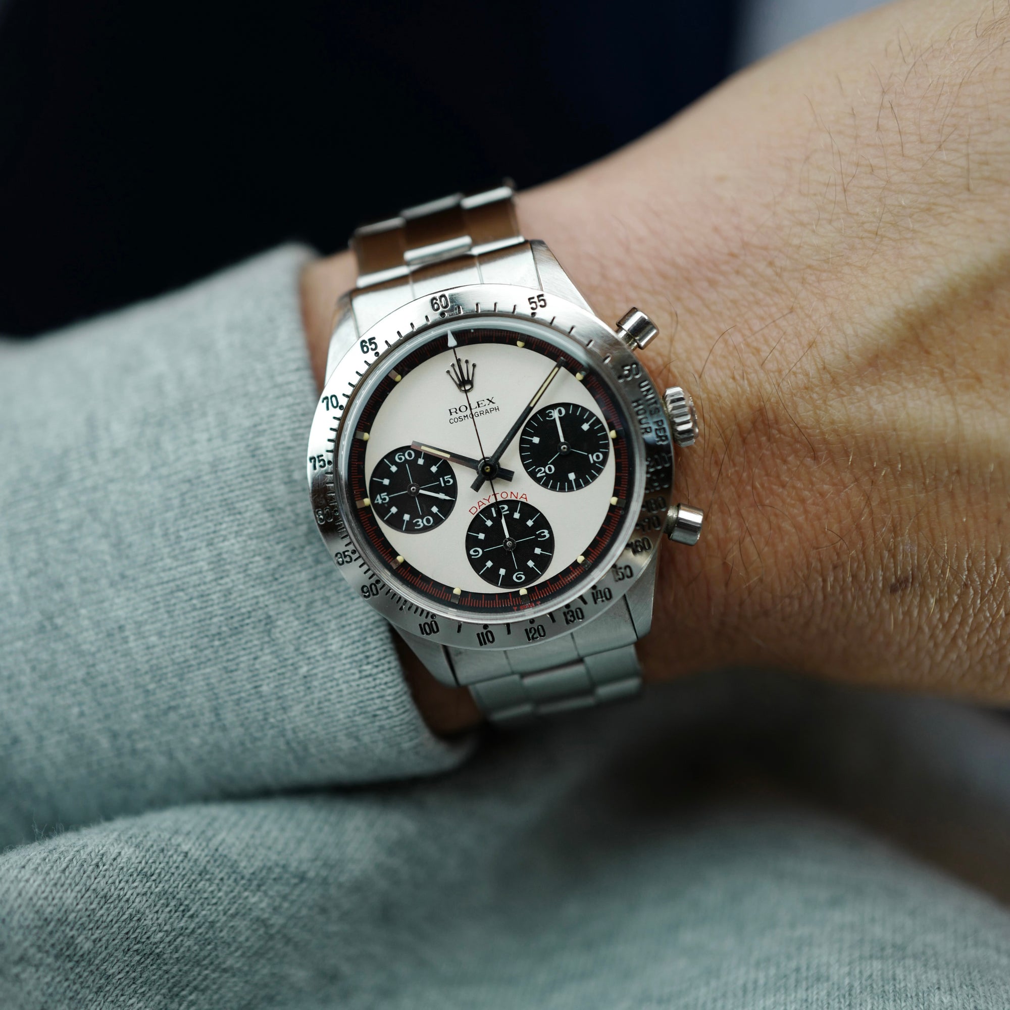 Rolex Steel Paul Newman Daytona Ref. 6239 with Top Condition Cream Dial