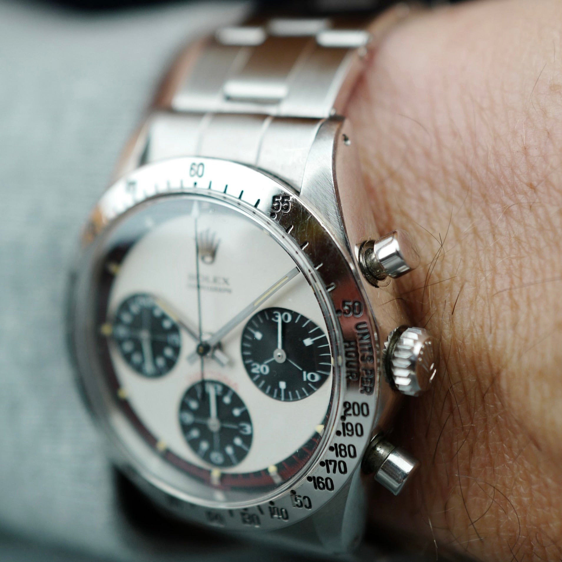 Rolex Steel Paul Newman Daytona Ref. 6239 with Top Condition Cream Dial