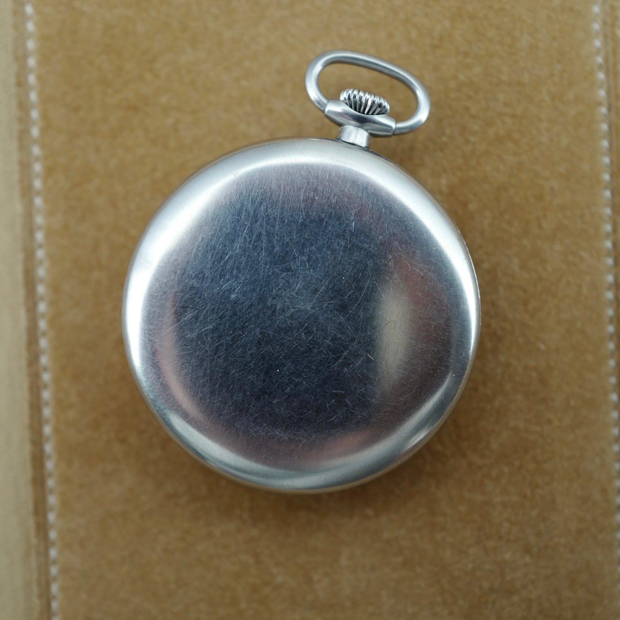 Patek Philippe Steel Sector Dial Pocket Watch, Circa 1921 (New Arrival)