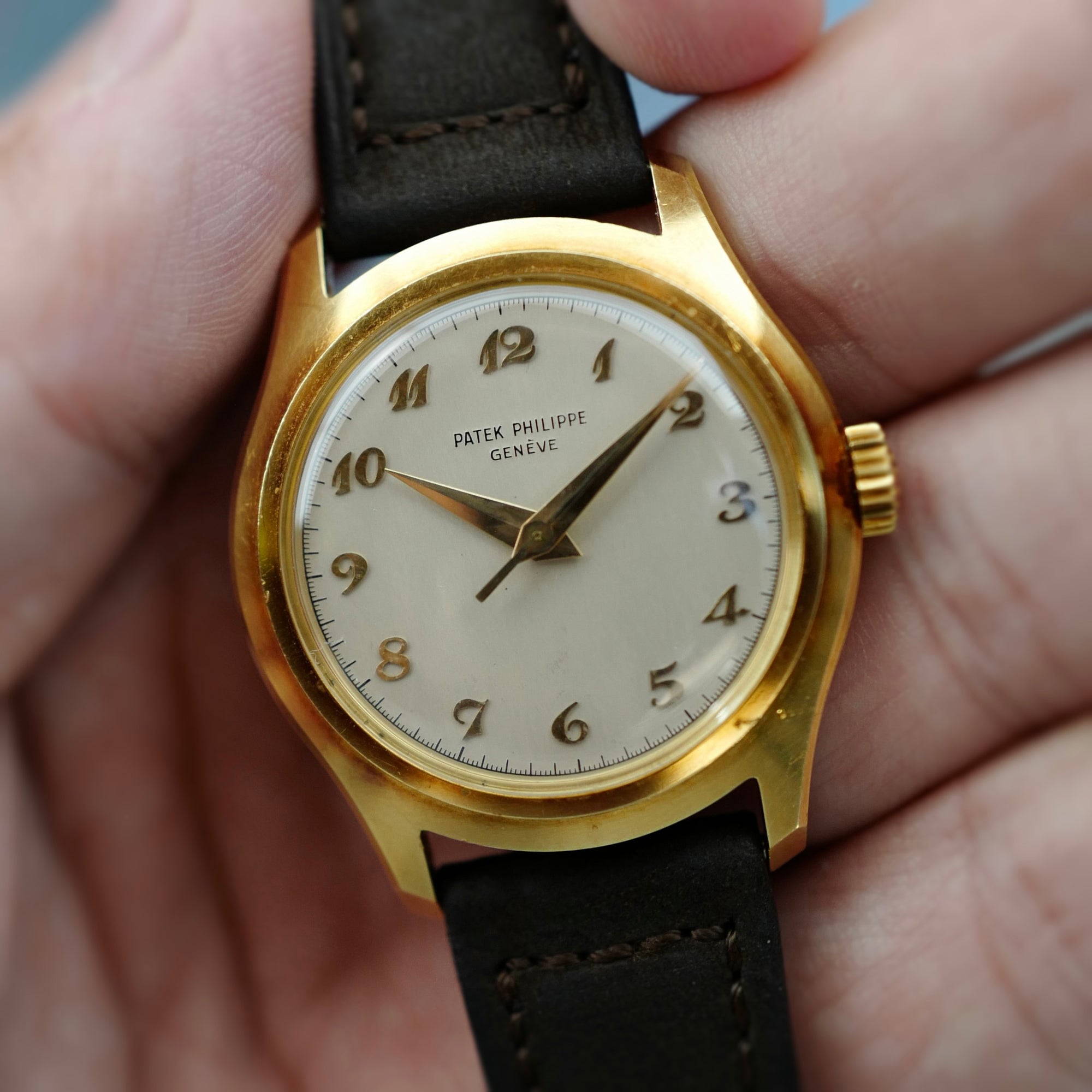 Patek Philippe Yellow Gold Calatrava Breguet Numerals Ref. 2533 (New Arrival)