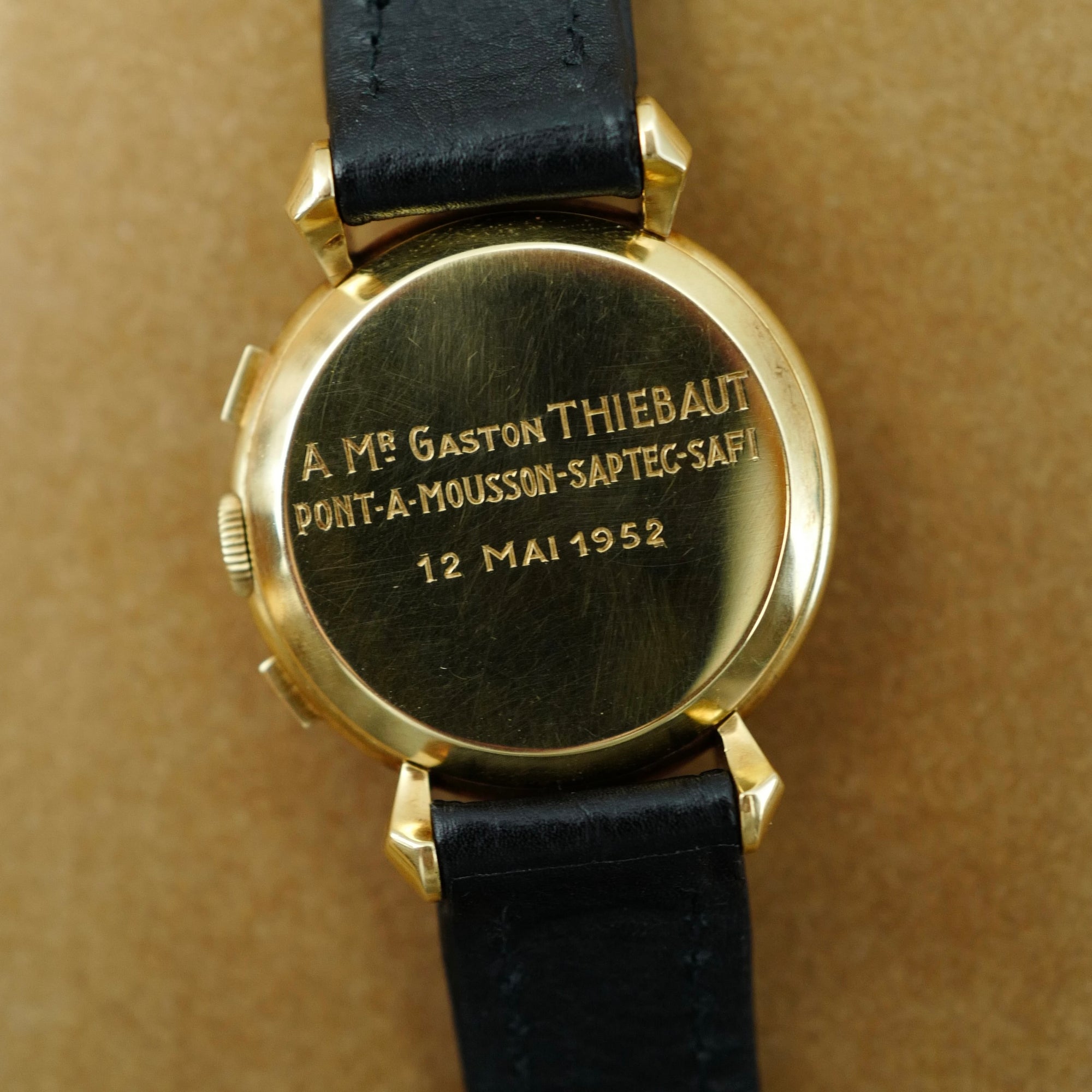 Vacheron Constantin Yellow Gold Chronograph Watch Ref. 4178 with Important Provenance (New Arrival)