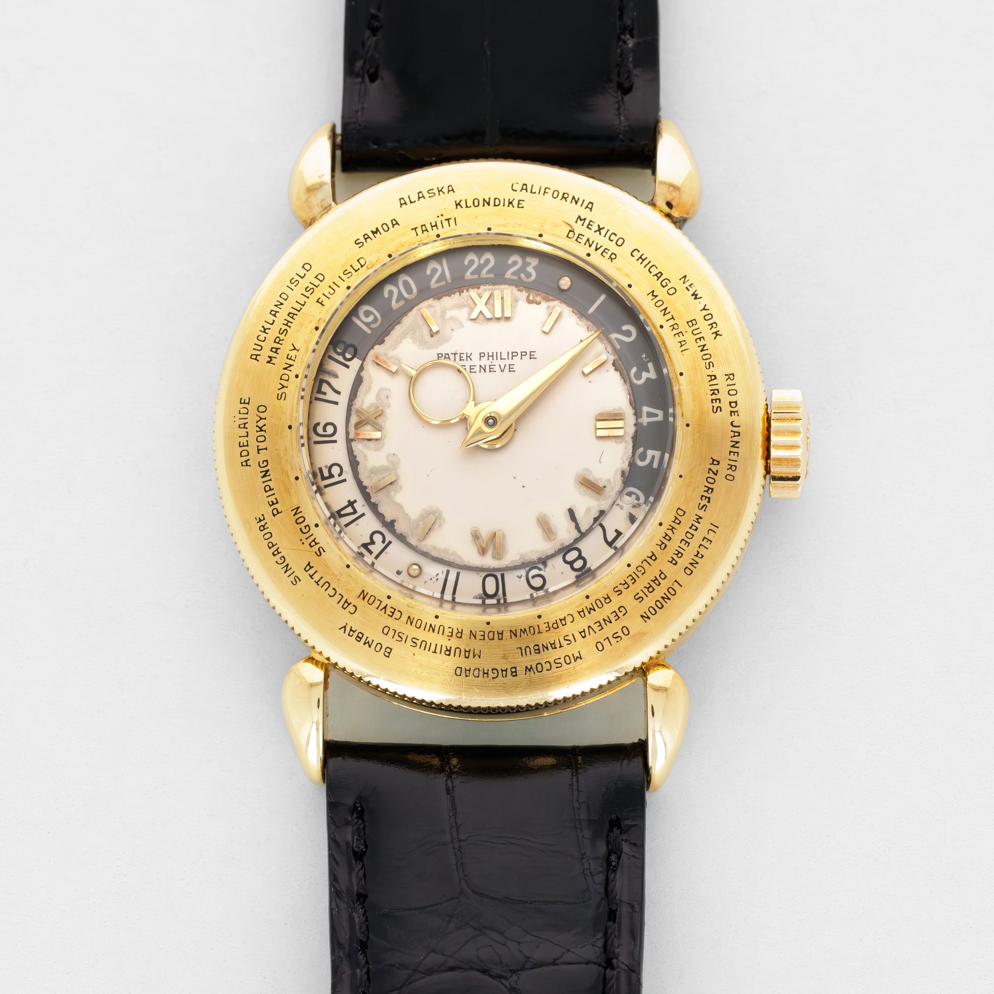 Patek Philippe Yellow Gold World Time Watch Ref. 1415