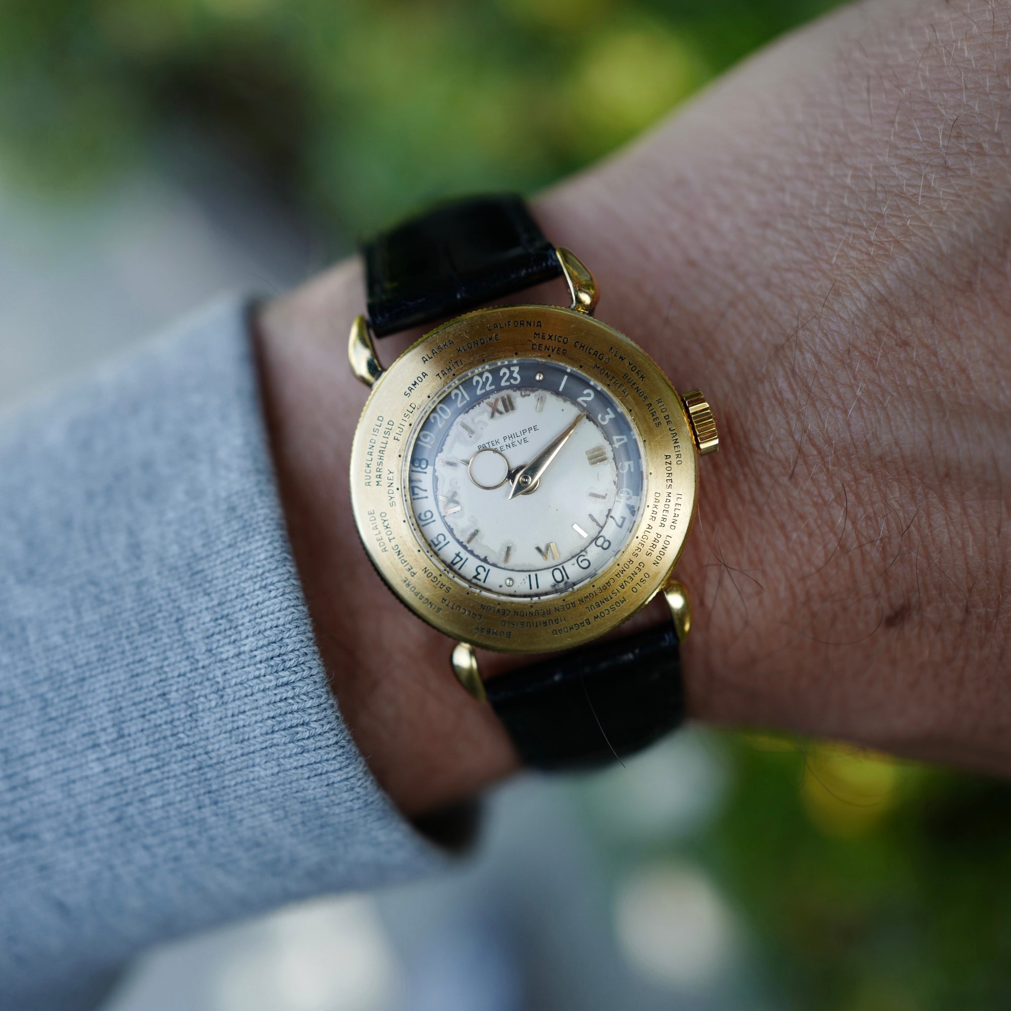 Patek Philippe Yellow Gold World Time Watch Ref. 1415