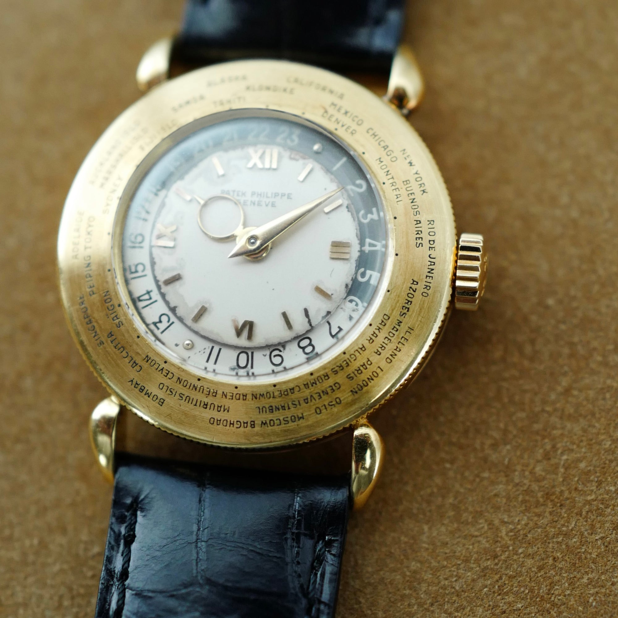 Patek Philippe Yellow Gold World Time Watch Ref. 1415
