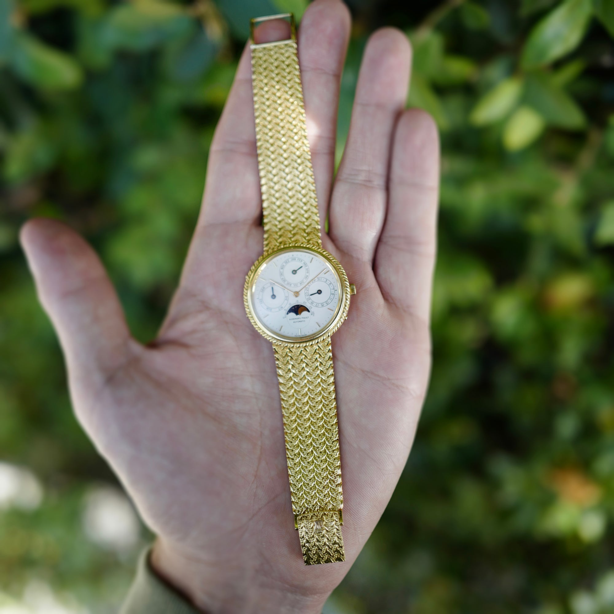 Audemars Piguet Yellow Gold Perpetual Automatic Watch Ref. 5549