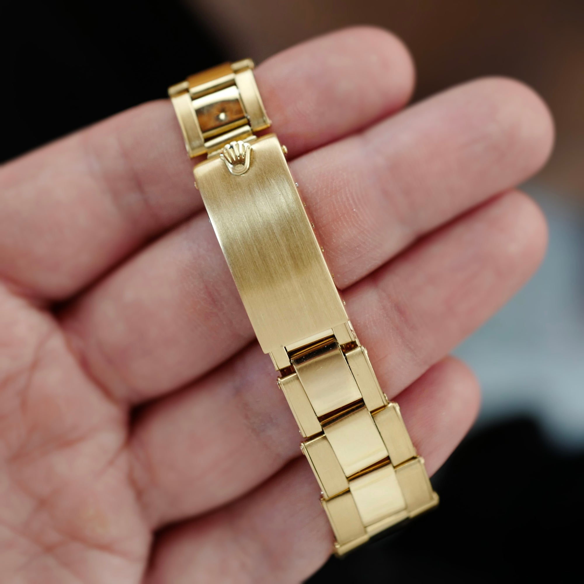 Rolex Yellow Gold Oyster Perpetual Honeycomb Watch Ref. 6085