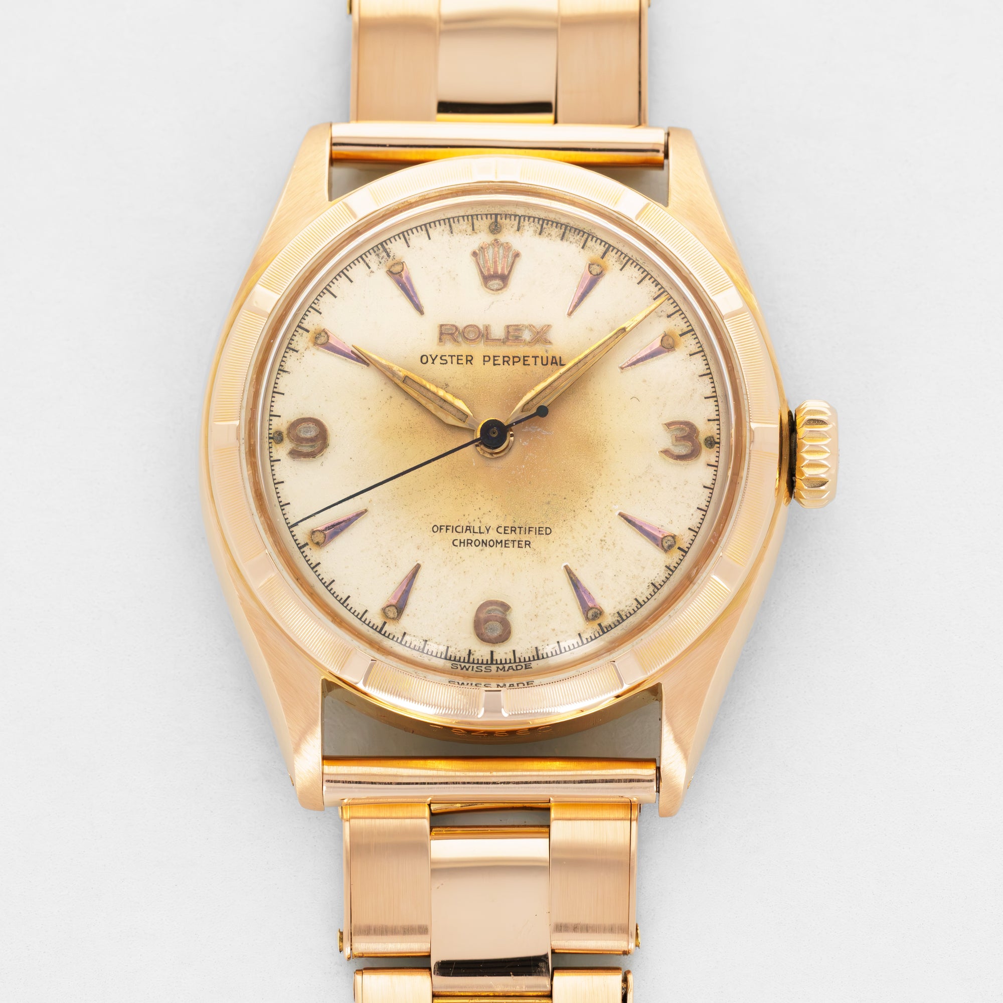 Rolex Pink Gold Oyster Perpetual Ref. 6085