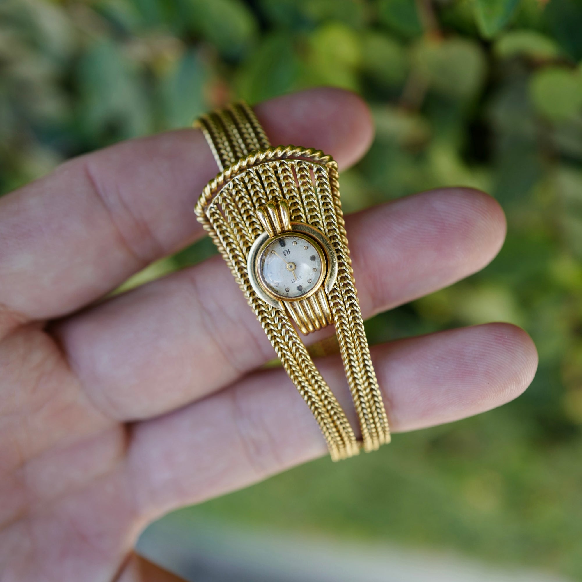 Uti Paris Yellow Gold Watch, Retailed by Spritzer & Furhmann (New Arrival)