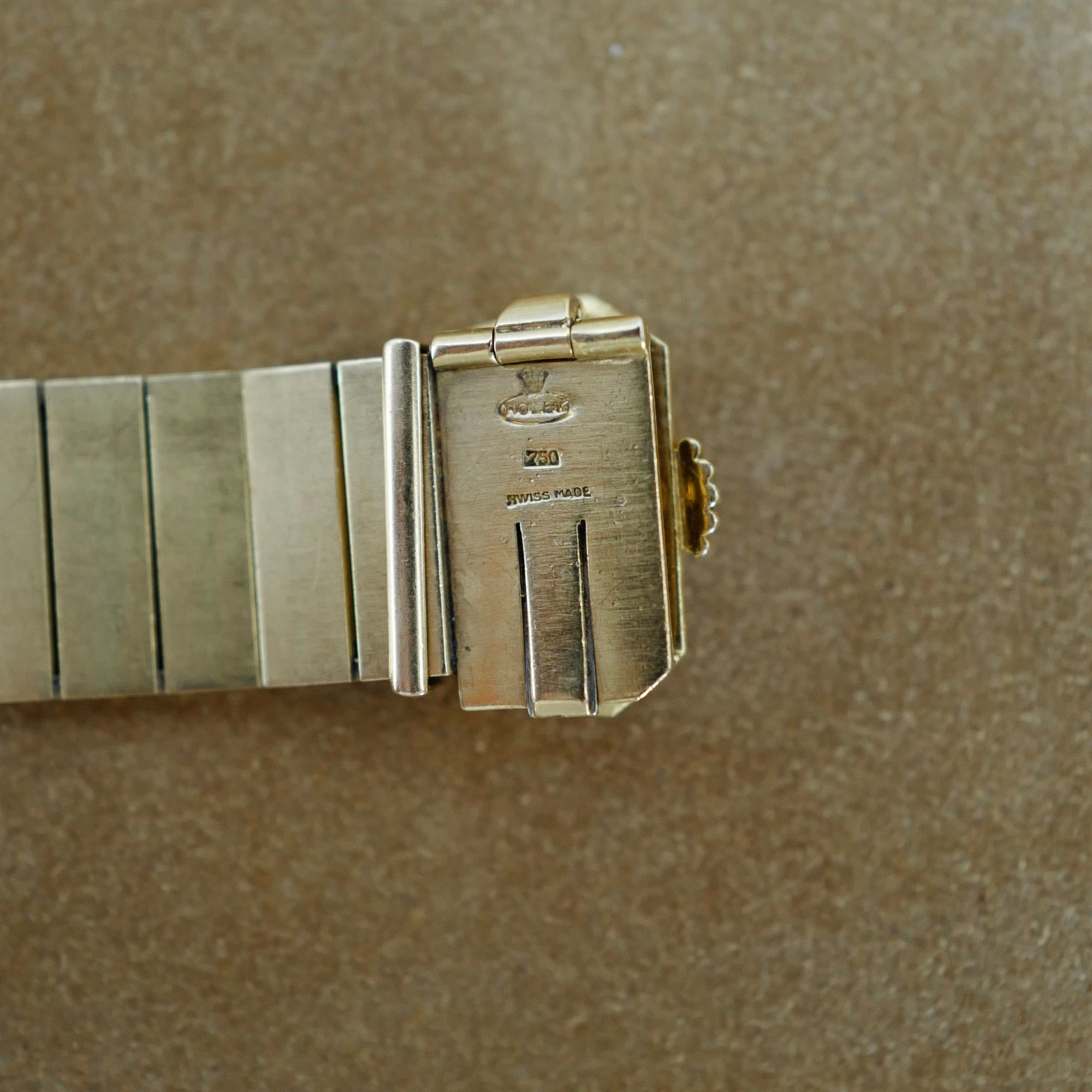 Rolex Yellow Gold Precision Buckle Bracelet Watch (New Arrival)
