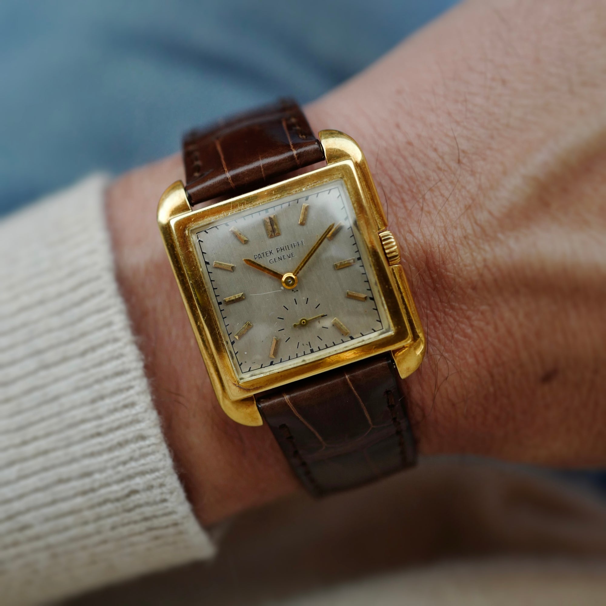Patek Philippe Yellow Gold Cioccolatone Watch Ref. 2486 (New Arrival)