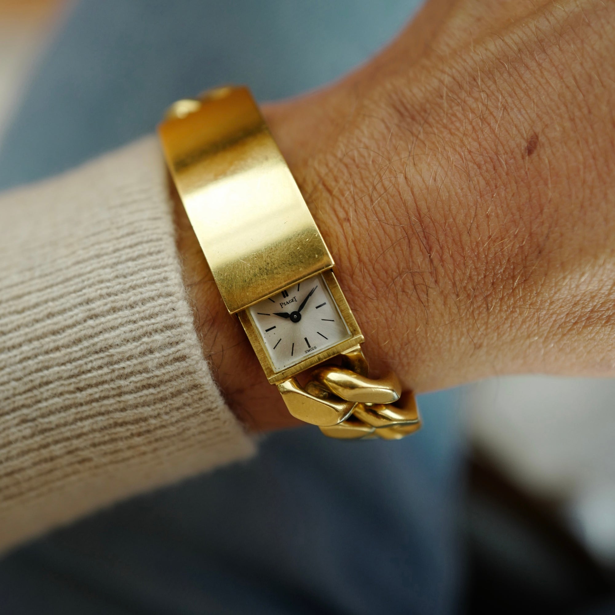 Piaget Yellow Gold ID Bracelet Cover Watch