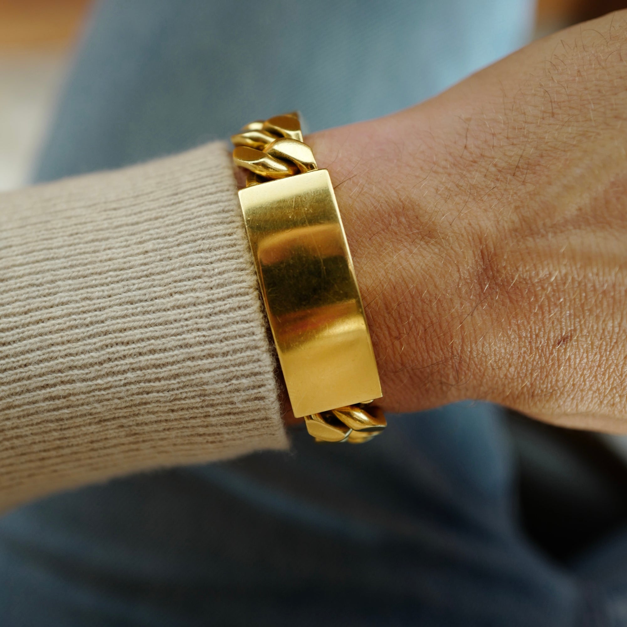 Piaget Yellow Gold ID Bracelet Cover Watch