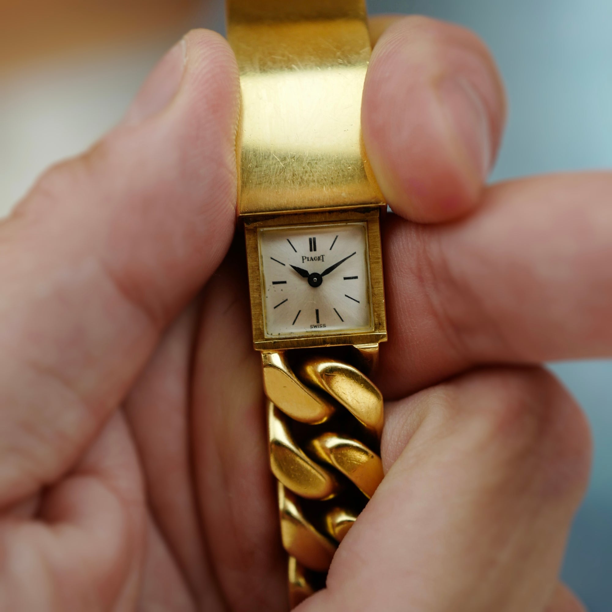 Piaget Yellow Gold ID Bracelet Cover Watch