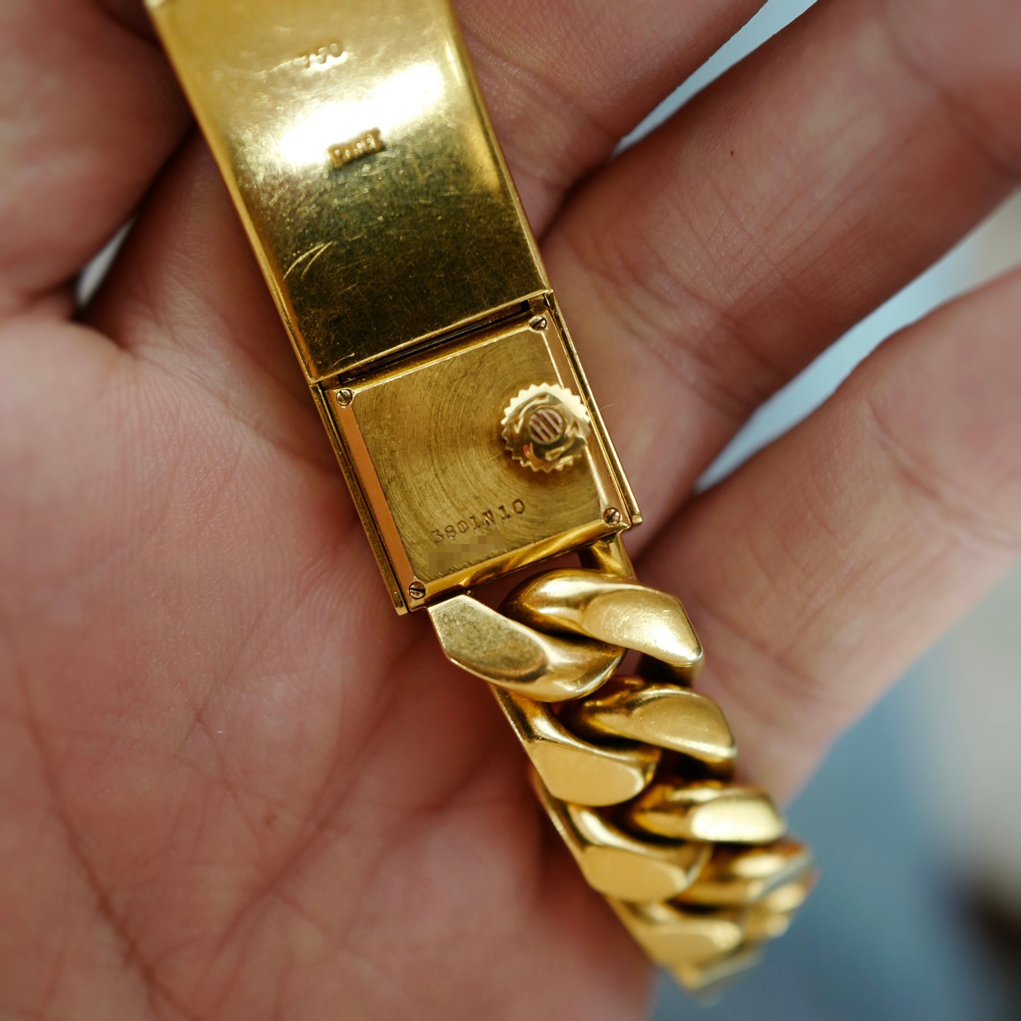 Piaget Yellow Gold ID Bracelet Cover Watch