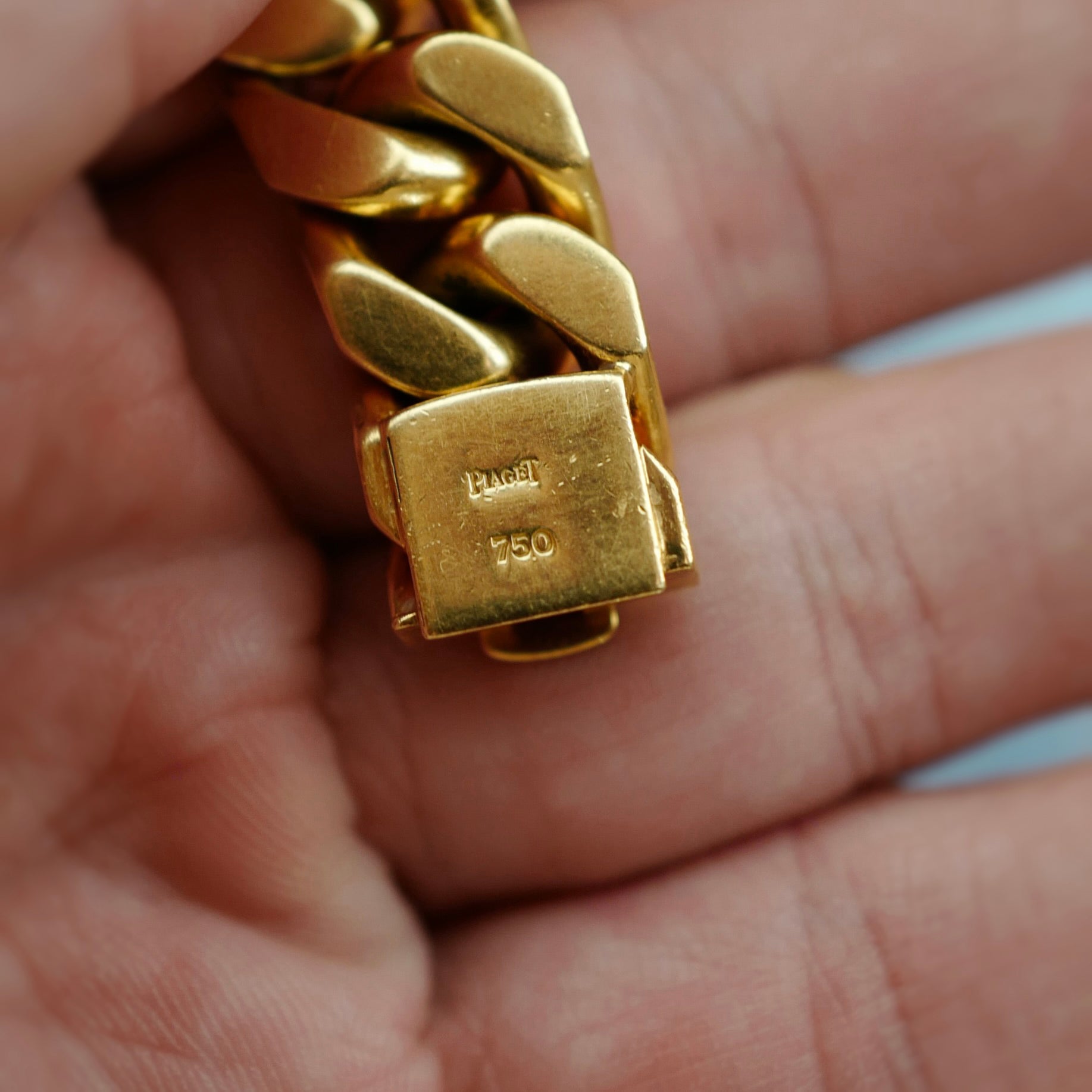 Piaget Yellow Gold ID Bracelet Cover Watch