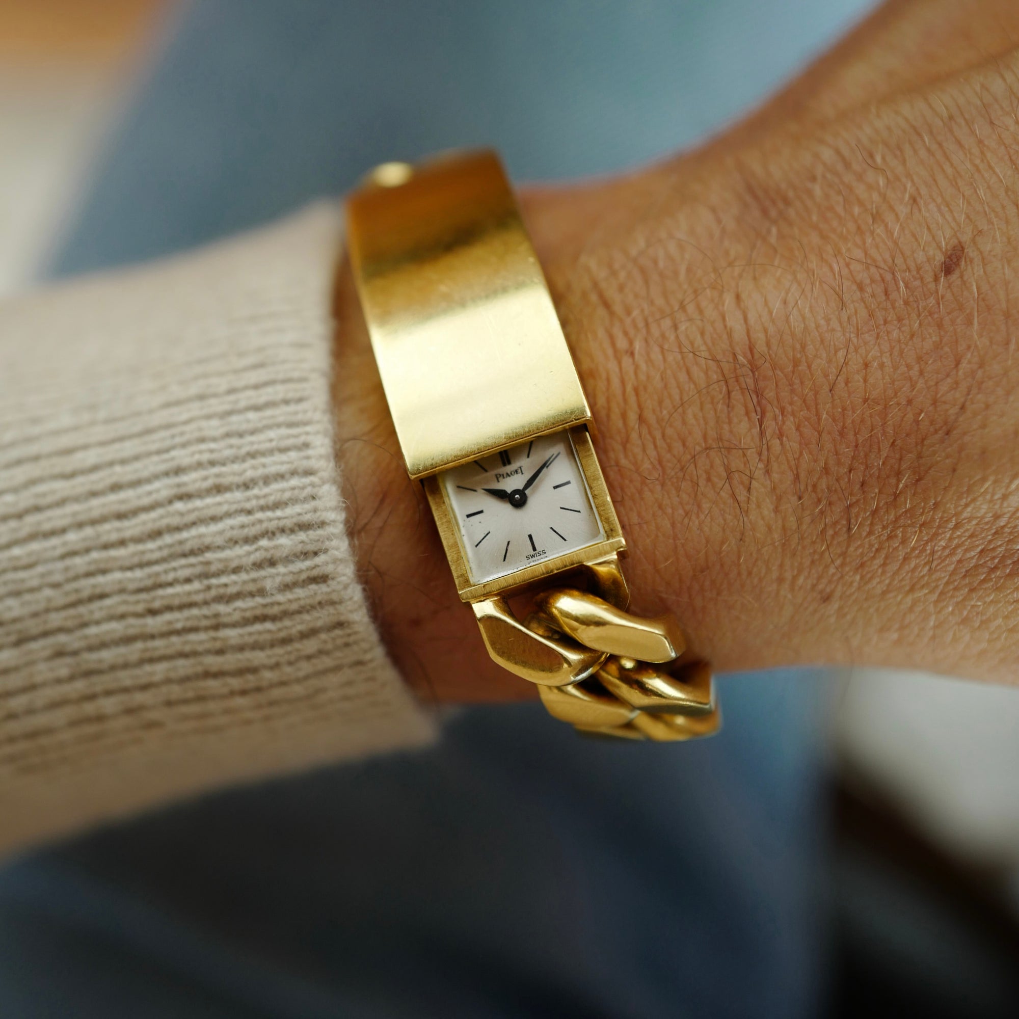 Piaget Yellow Gold ID Bracelet Cover Watch