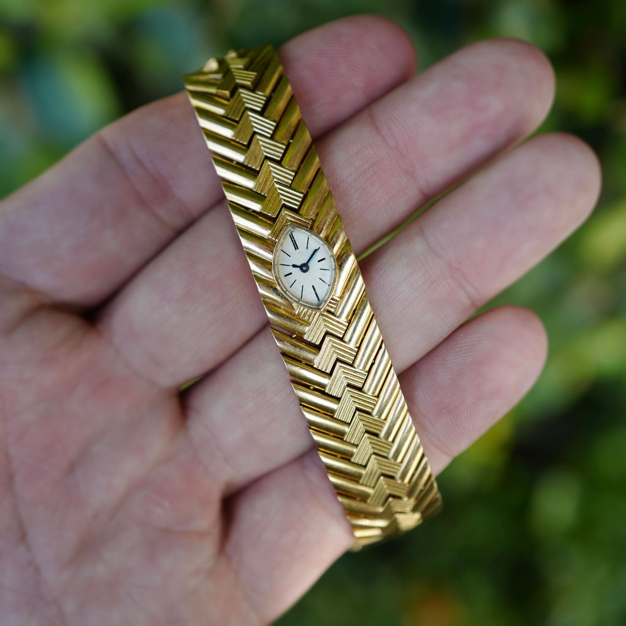 Cartier Yellow Gold Bracelet Watch (New Arrival)