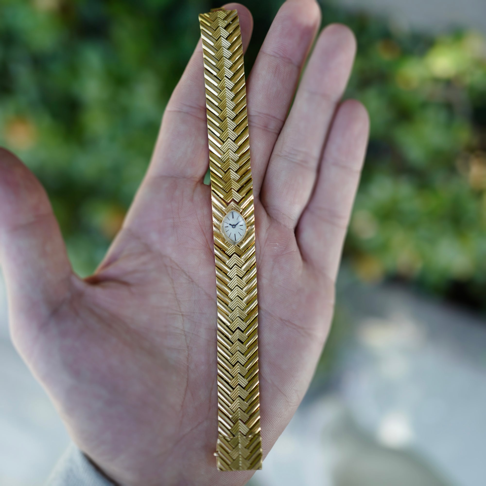 Cartier Yellow Gold Bracelet Watch (New Arrival)