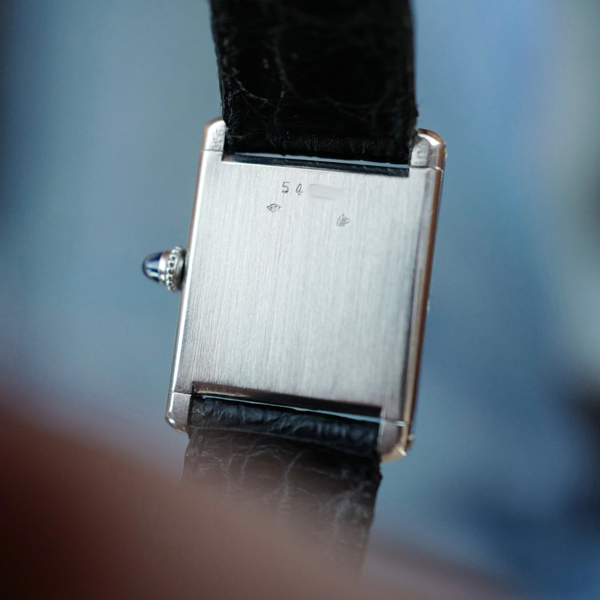 Cartier Platinum Tank Louis Extra-Flat Watch (New Arrival)