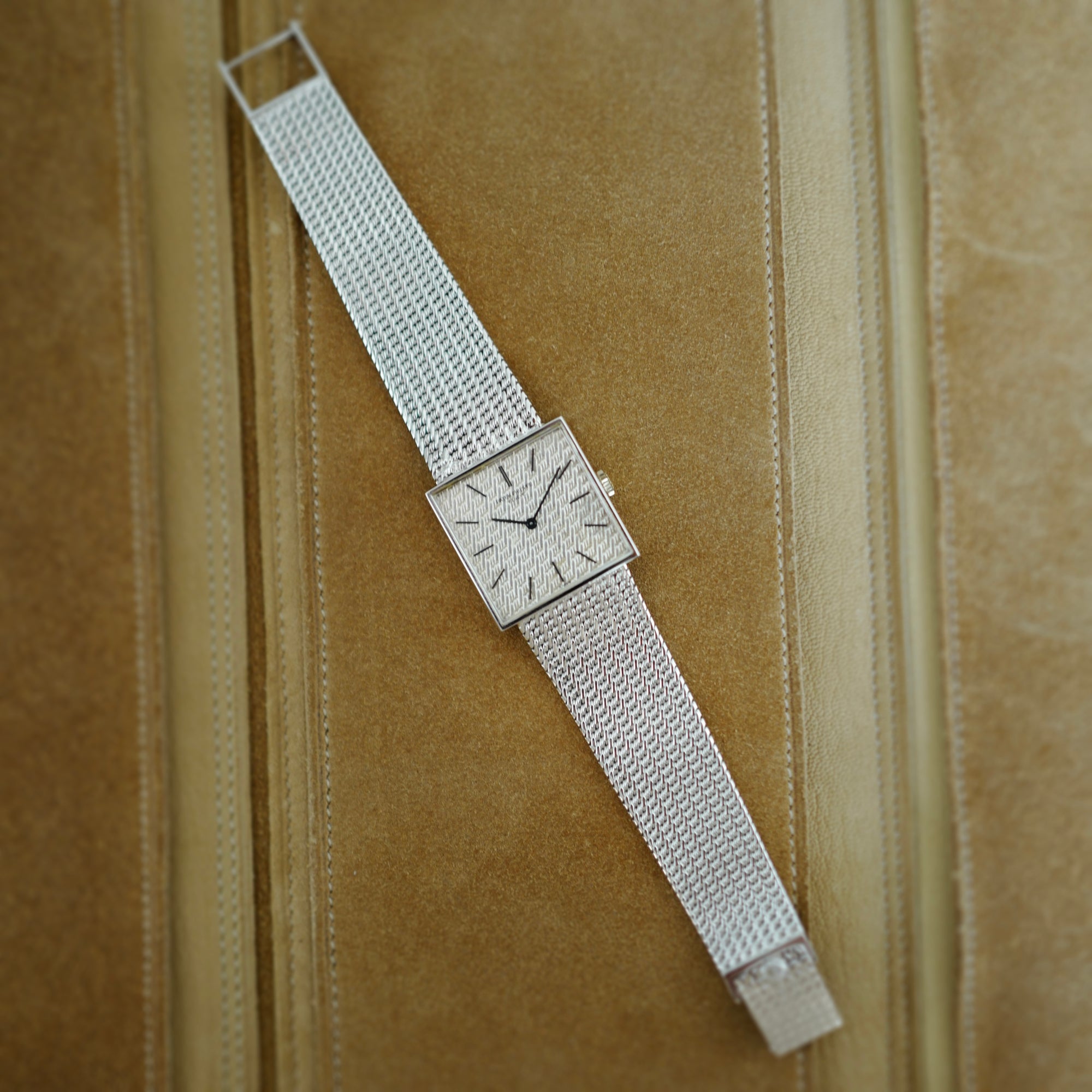 Patek Philippe White Gold Bracelet Watch Ref. 3430 (New Arrival)