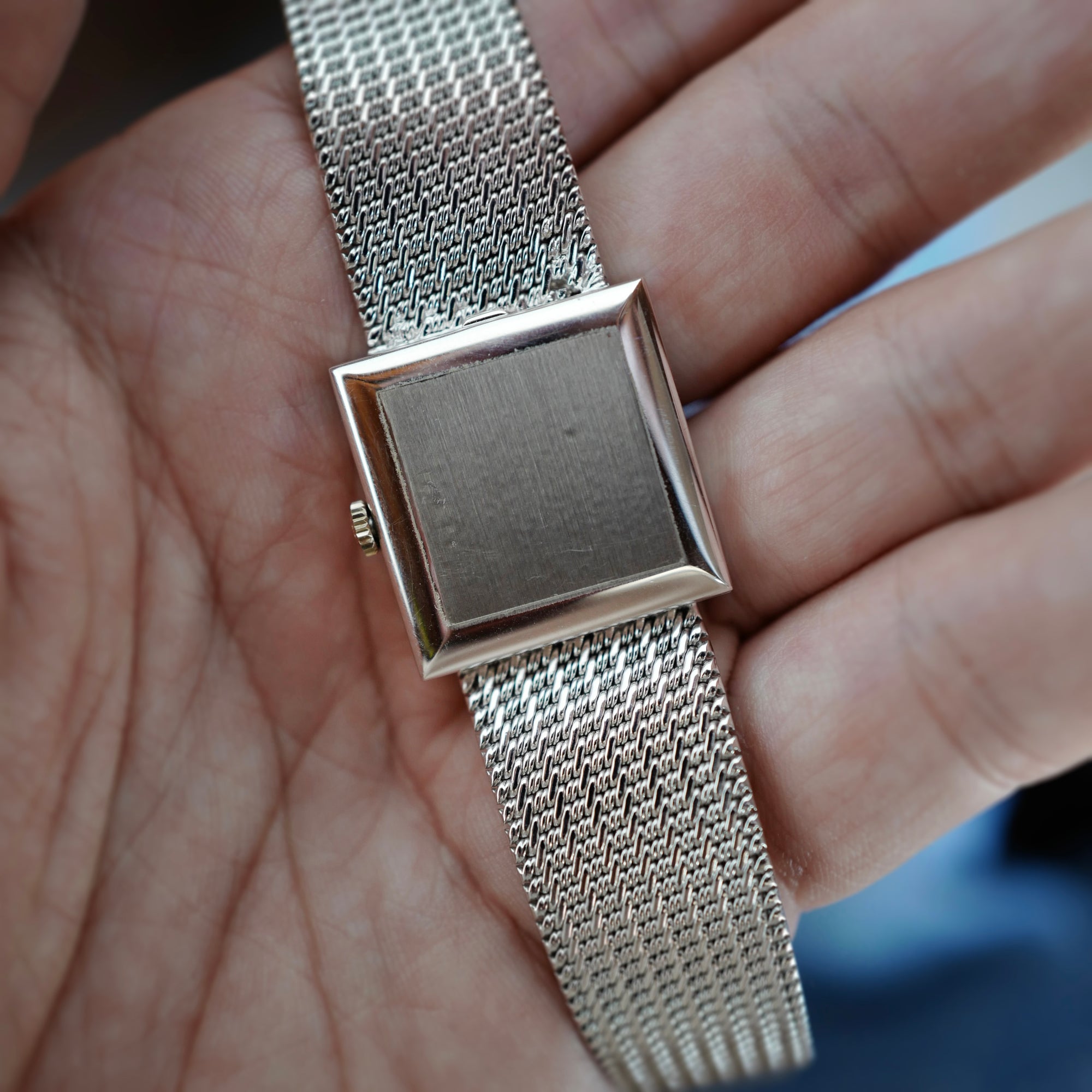 Patek Philippe White Gold Bracelet Watch Ref. 3430 (New Arrival)