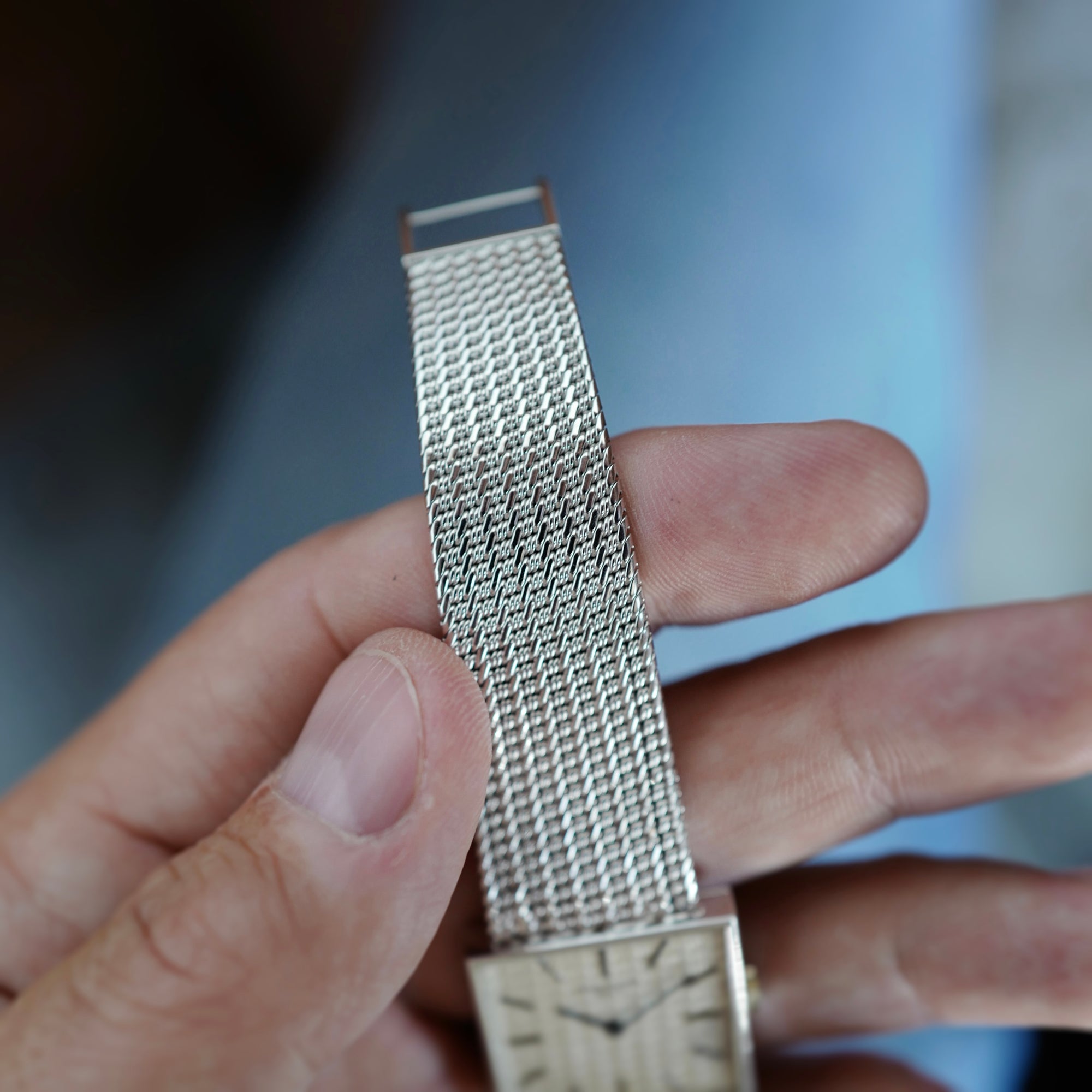 Patek Philippe White Gold Bracelet Watch Ref. 3430 (New Arrival)