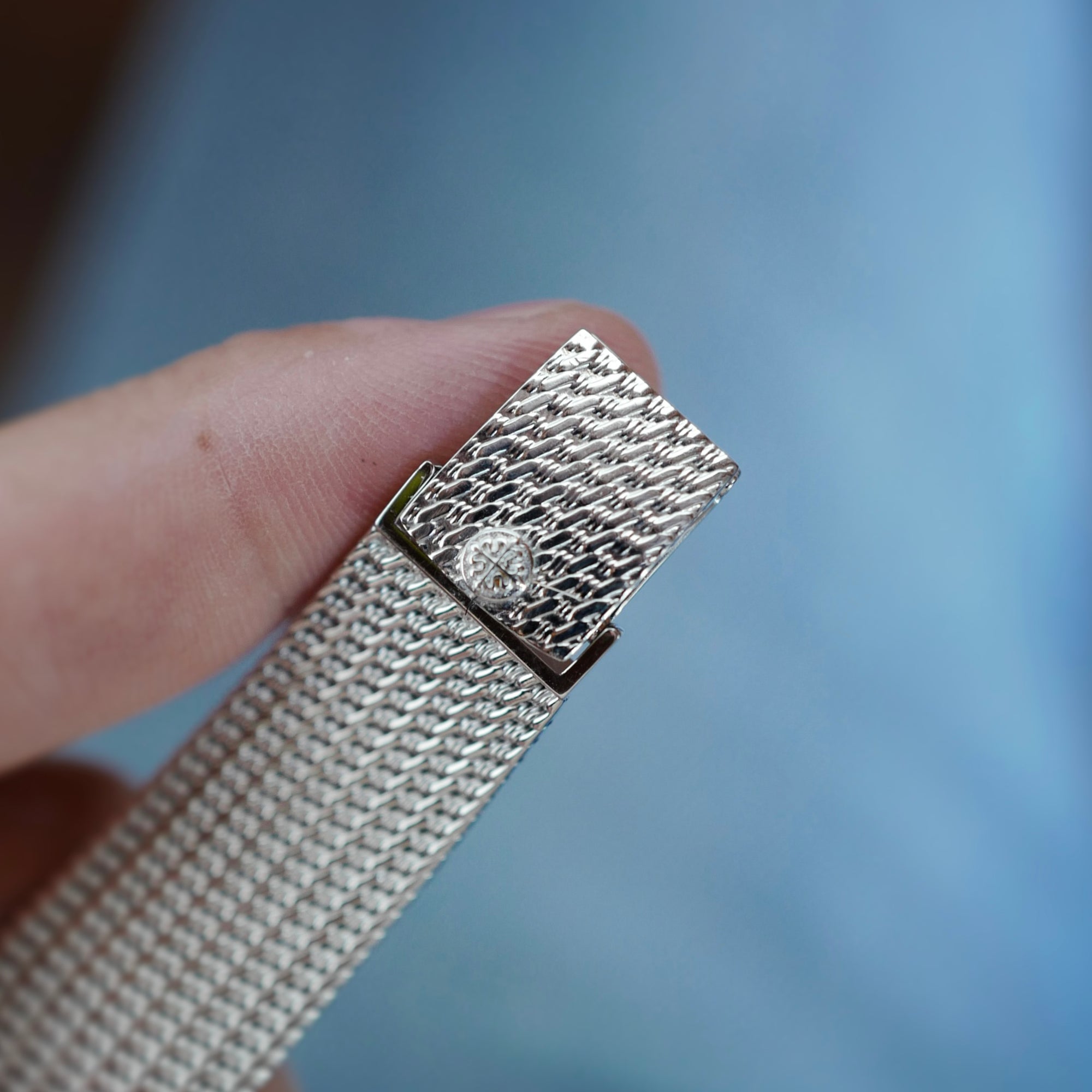 Patek Philippe White Gold Bracelet Watch Ref. 3430 (New Arrival)