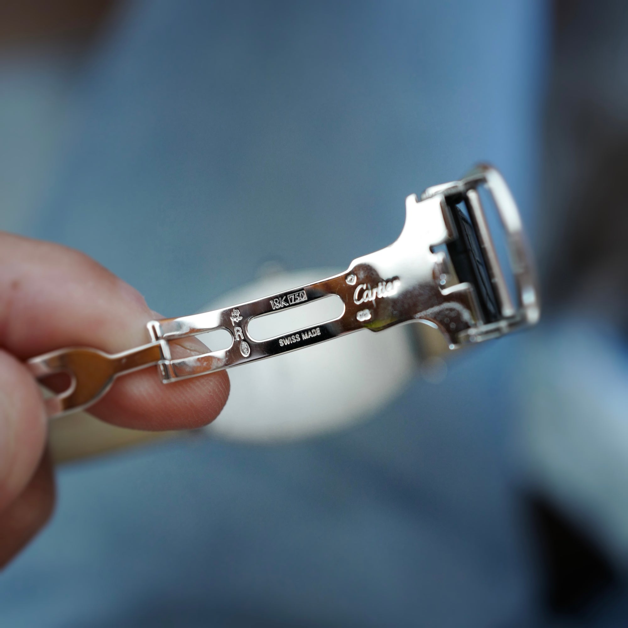 Cartier Platinum Tonneau Salon Prive Ref. 2803 (New Arrival)