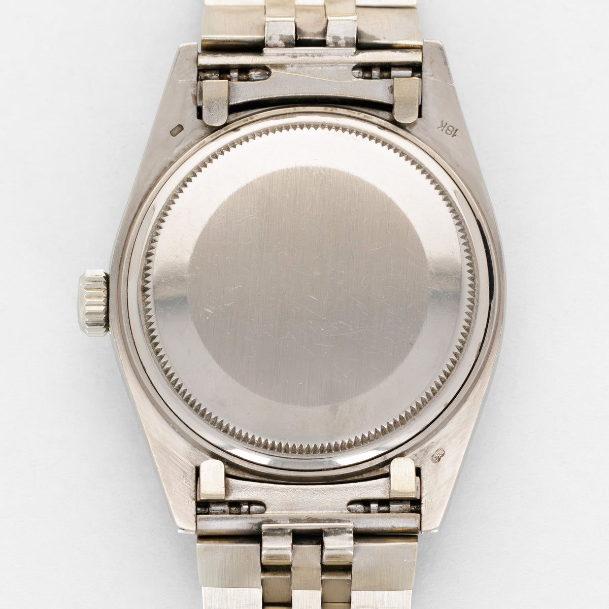 Rolex White Gold Onyx Datejust Ref. 1601 One of Five Known Examples