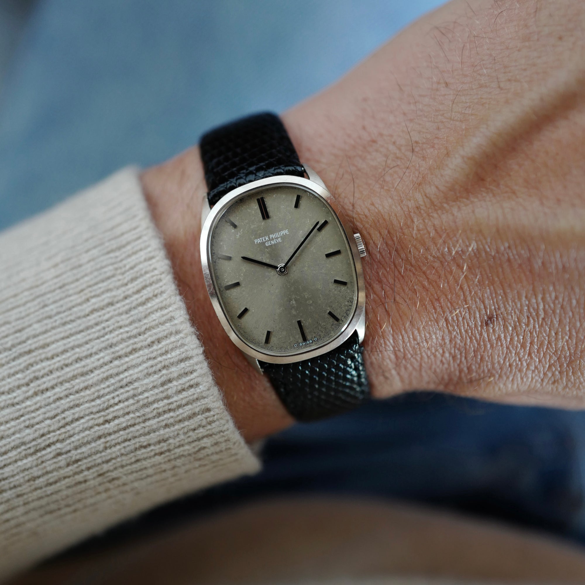 Patek Philippe White Gold Golden Ellipse Ref. 3546 (New Arrival)